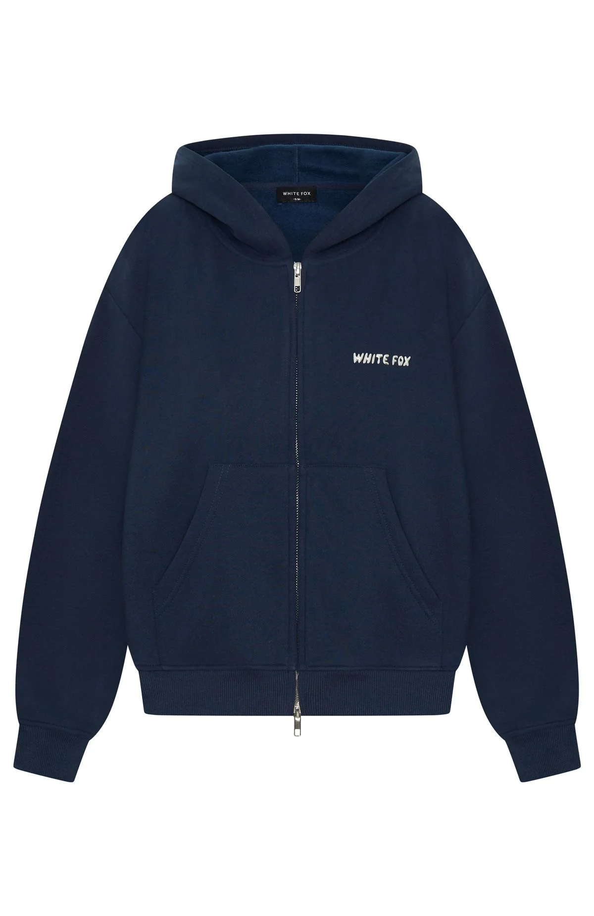 Test Drive Boxy Zip Front Hoodie Dark Navy - Image 6