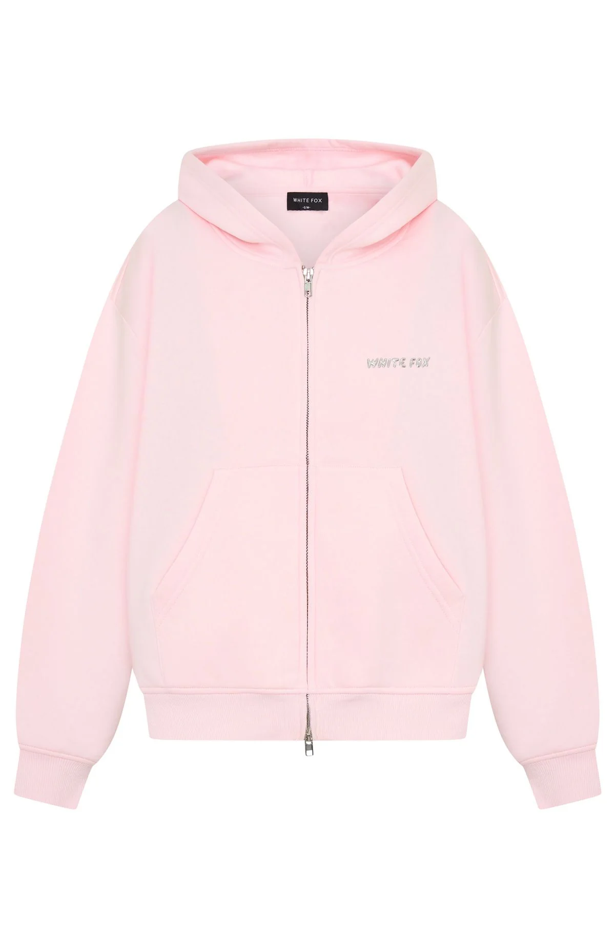 Test Drive Boxy Zip Front Hoodie Icy Pink - Image 6