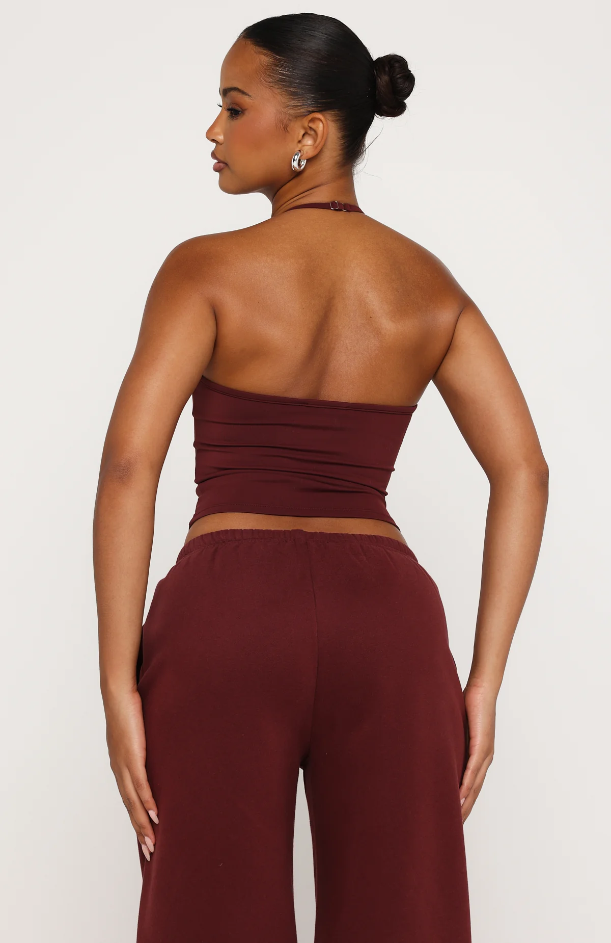 Test Drive Halter Top Dark Cherry - Image 4