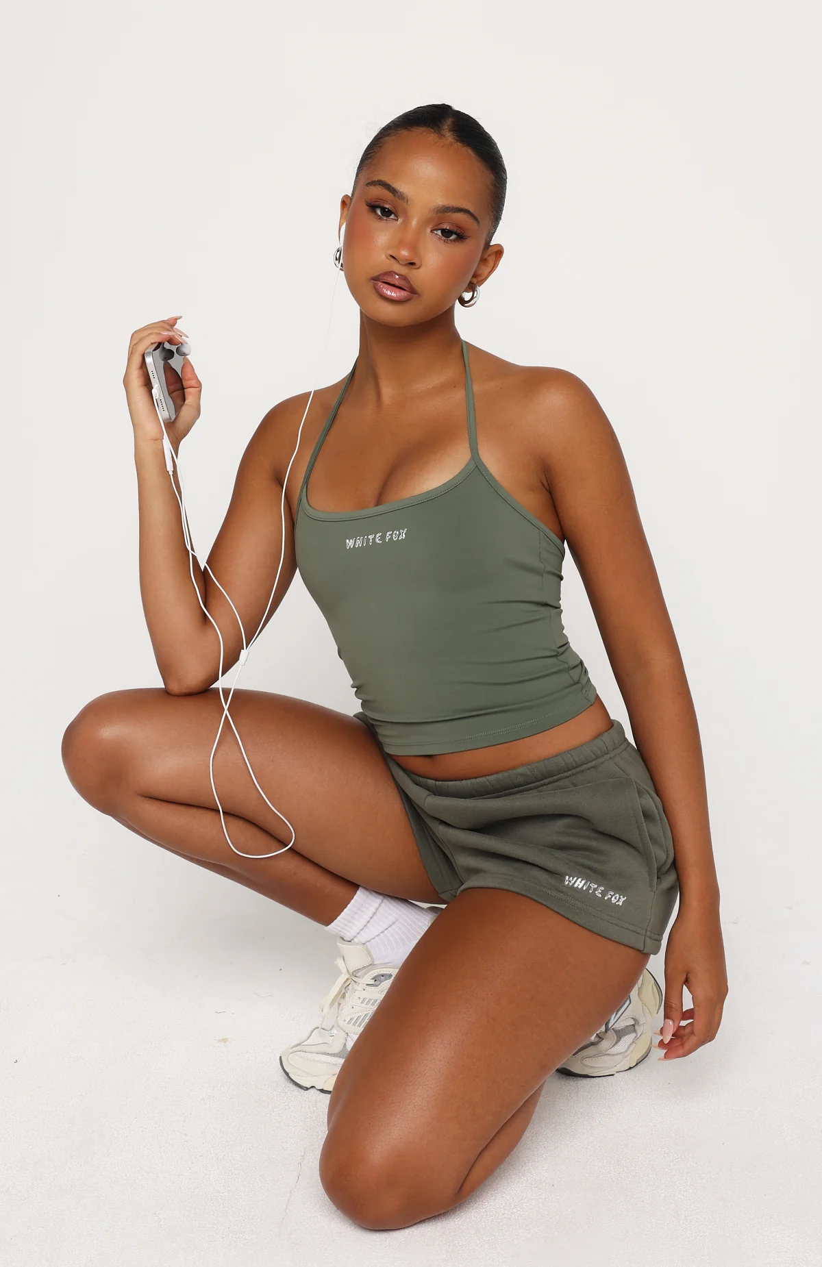 Test Drive Halter Top Khaki - Image 2