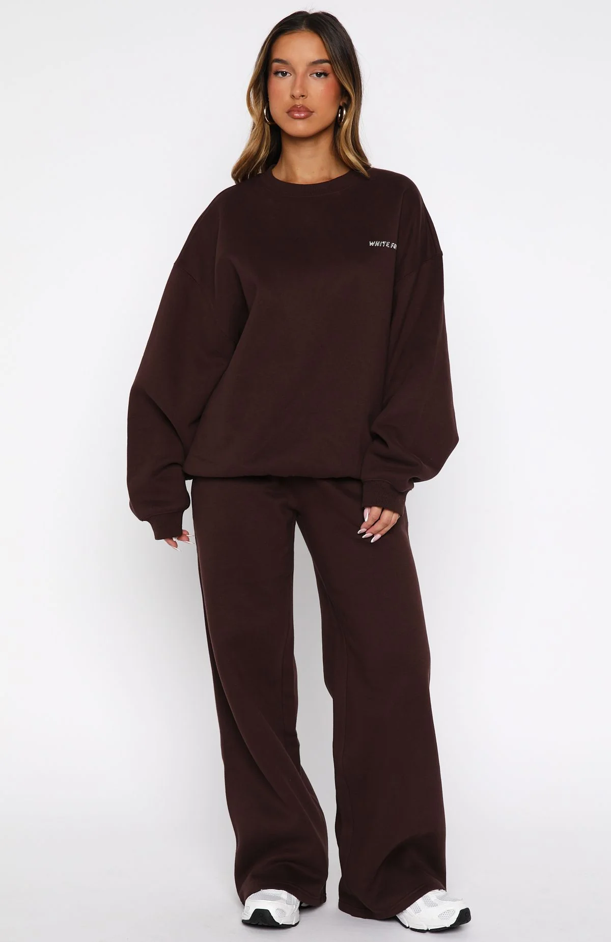 Test Drive Oversized Sweater Chocolate - Image 5