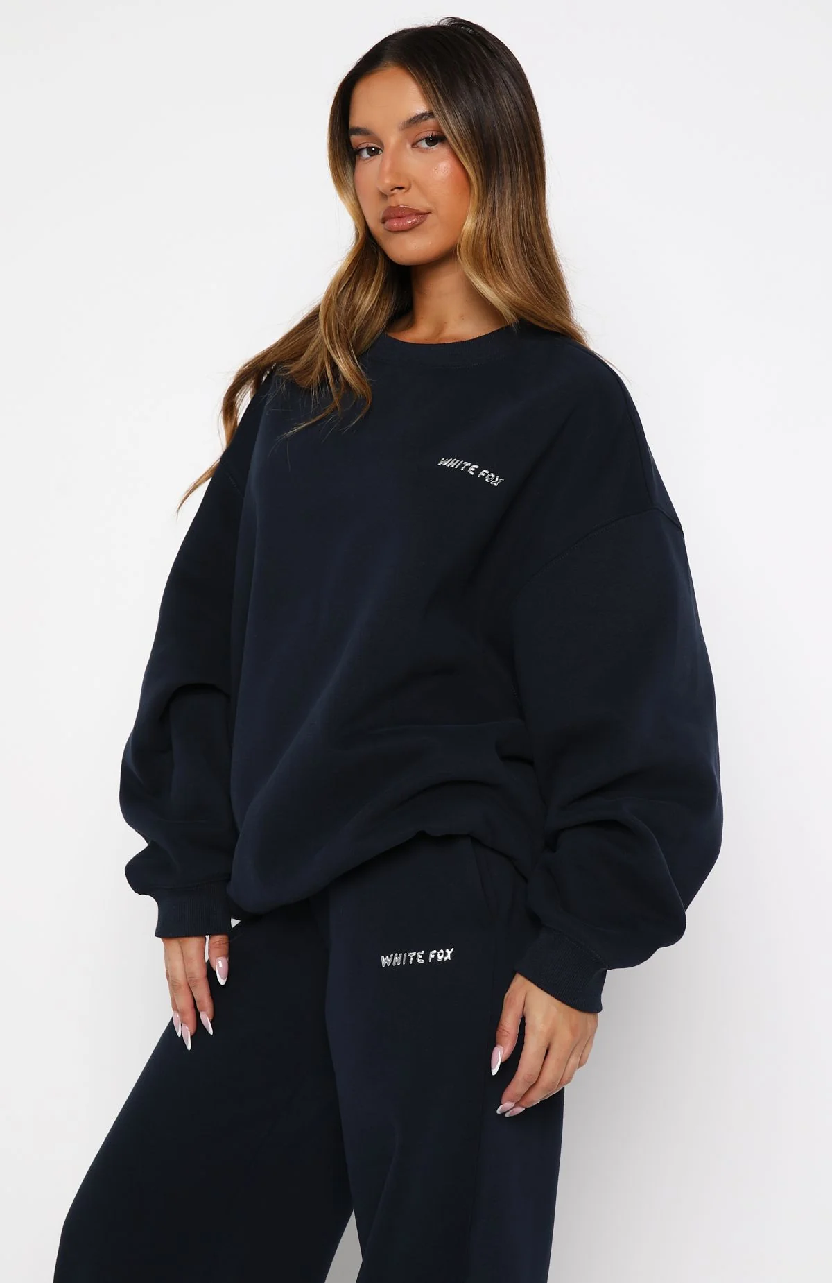 Test Drive Oversized Sweater Dark Navy - Image 3