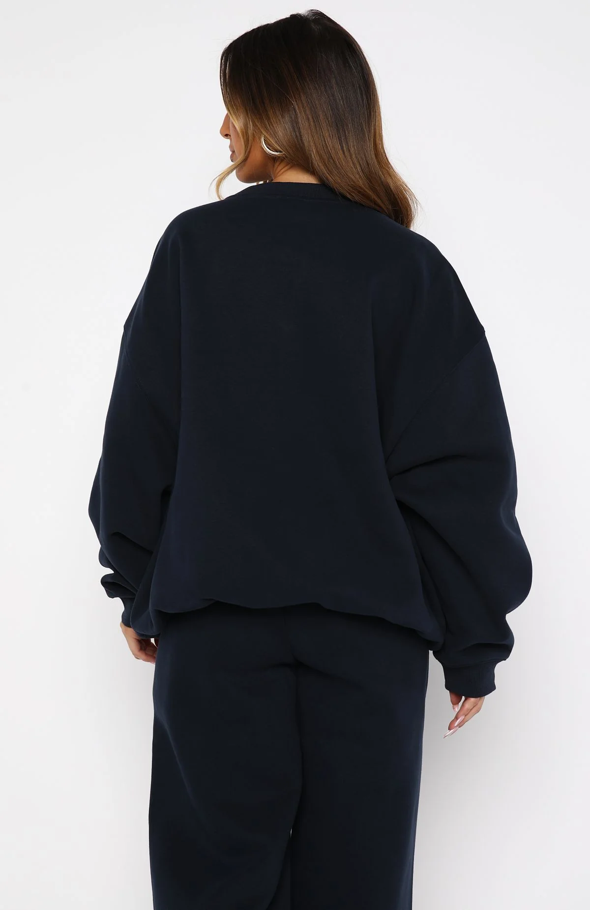 Test Drive Oversized Sweater Dark Navy - Image 4