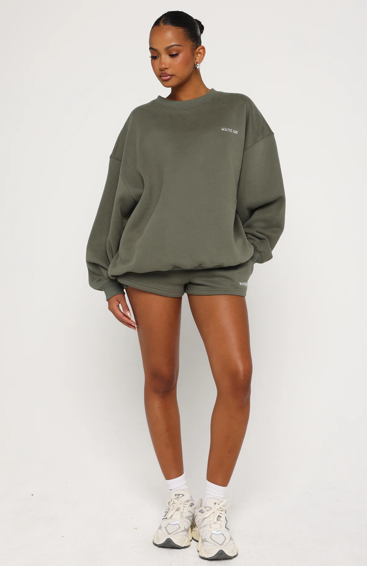 Test Drive Oversized Sweater Khaki - Image 5