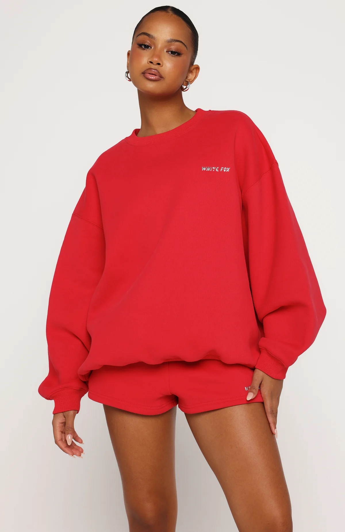 Test Drive Oversized Sweater Red - Image 2