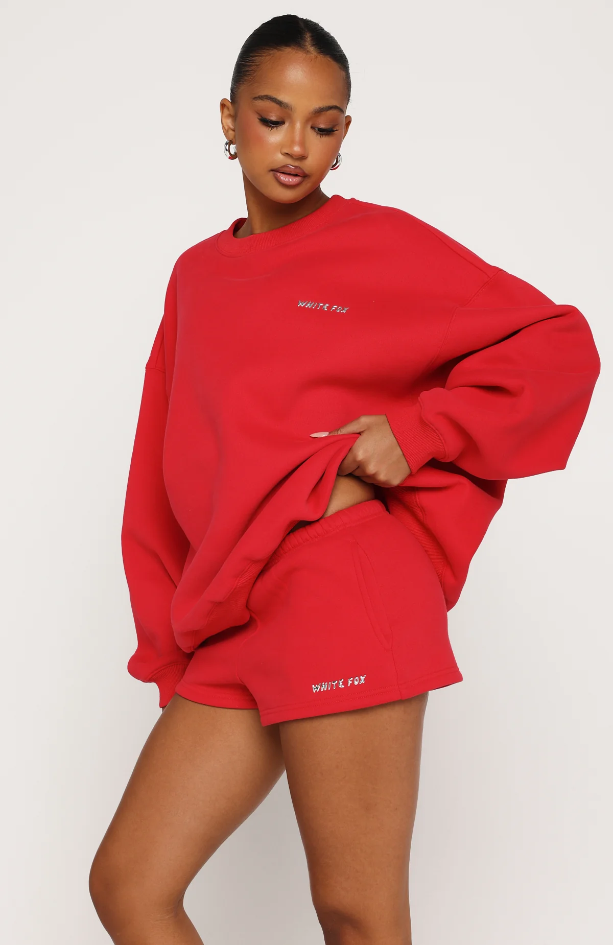Test Drive Oversized Sweater Red - Image 3