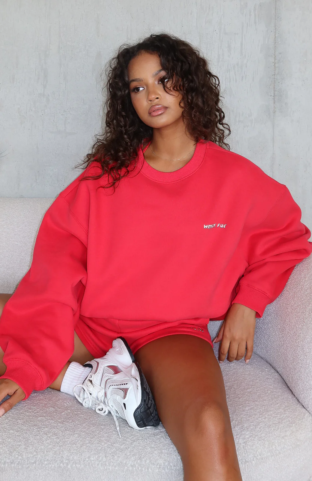 Test Drive Oversized Sweater Red - Image 6