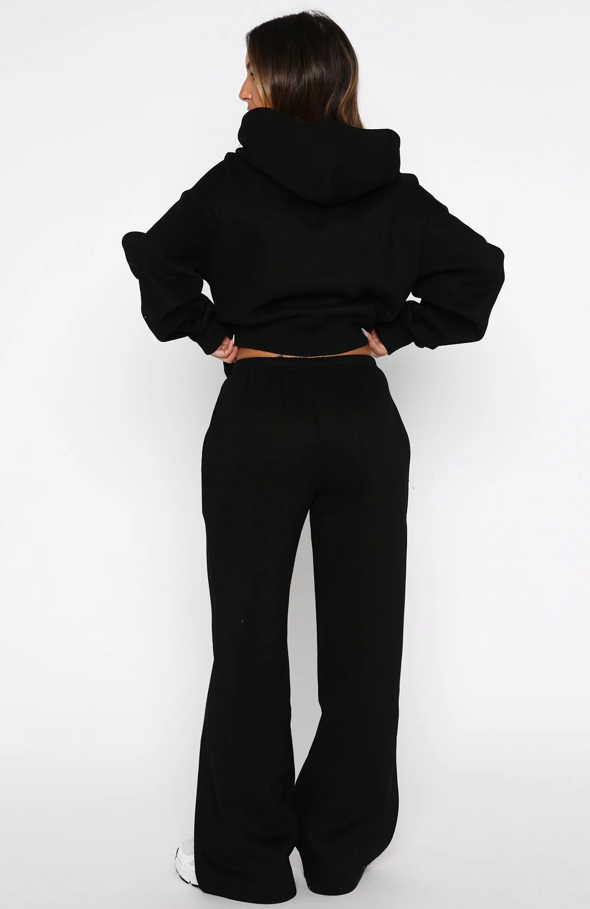 Test Drive Wide Leg Sweatpants Black - Image 4