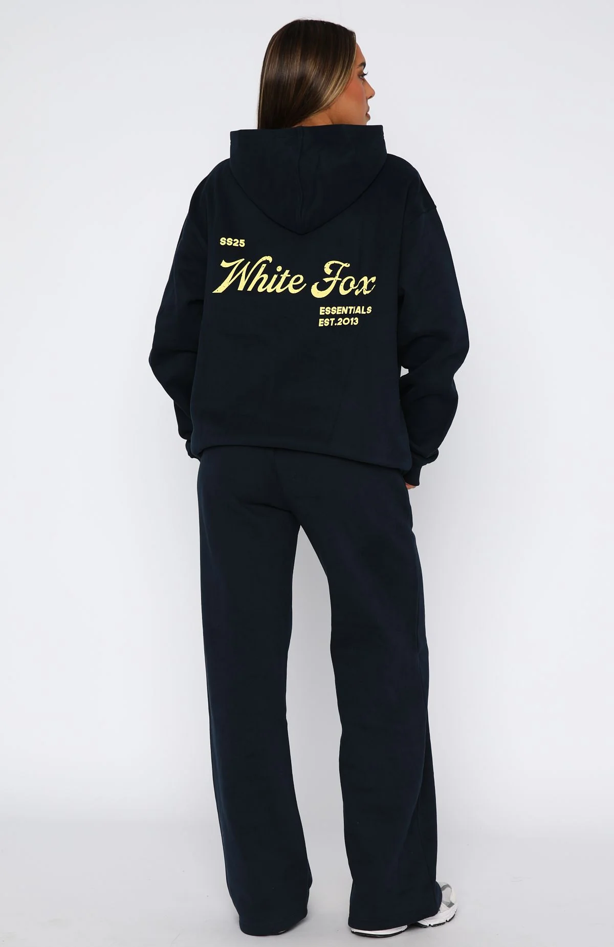 The Good Life Wide Leg Sweatpants Navy - Image 4