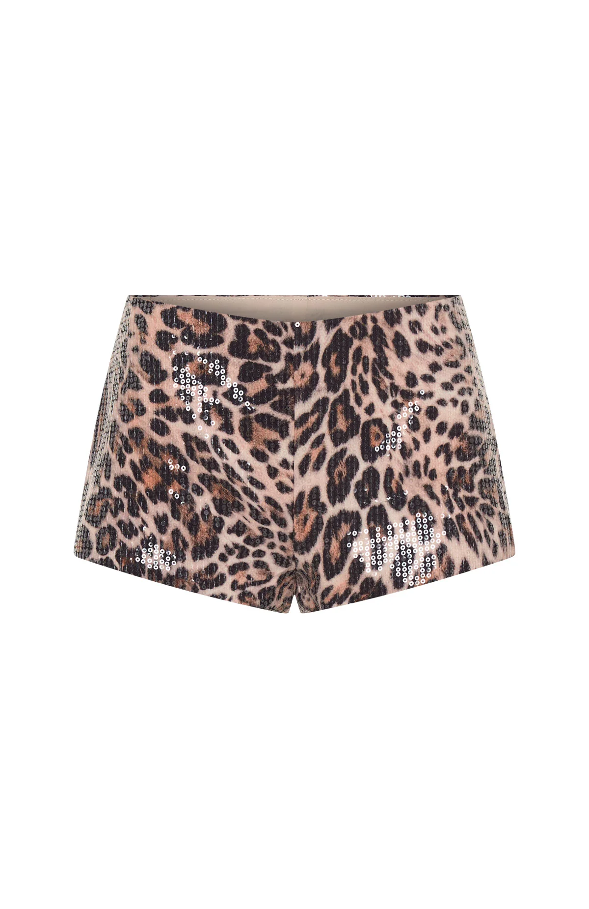 Think Of You Forever Sequin Mini Shorts Kalahari Desert - Image 7