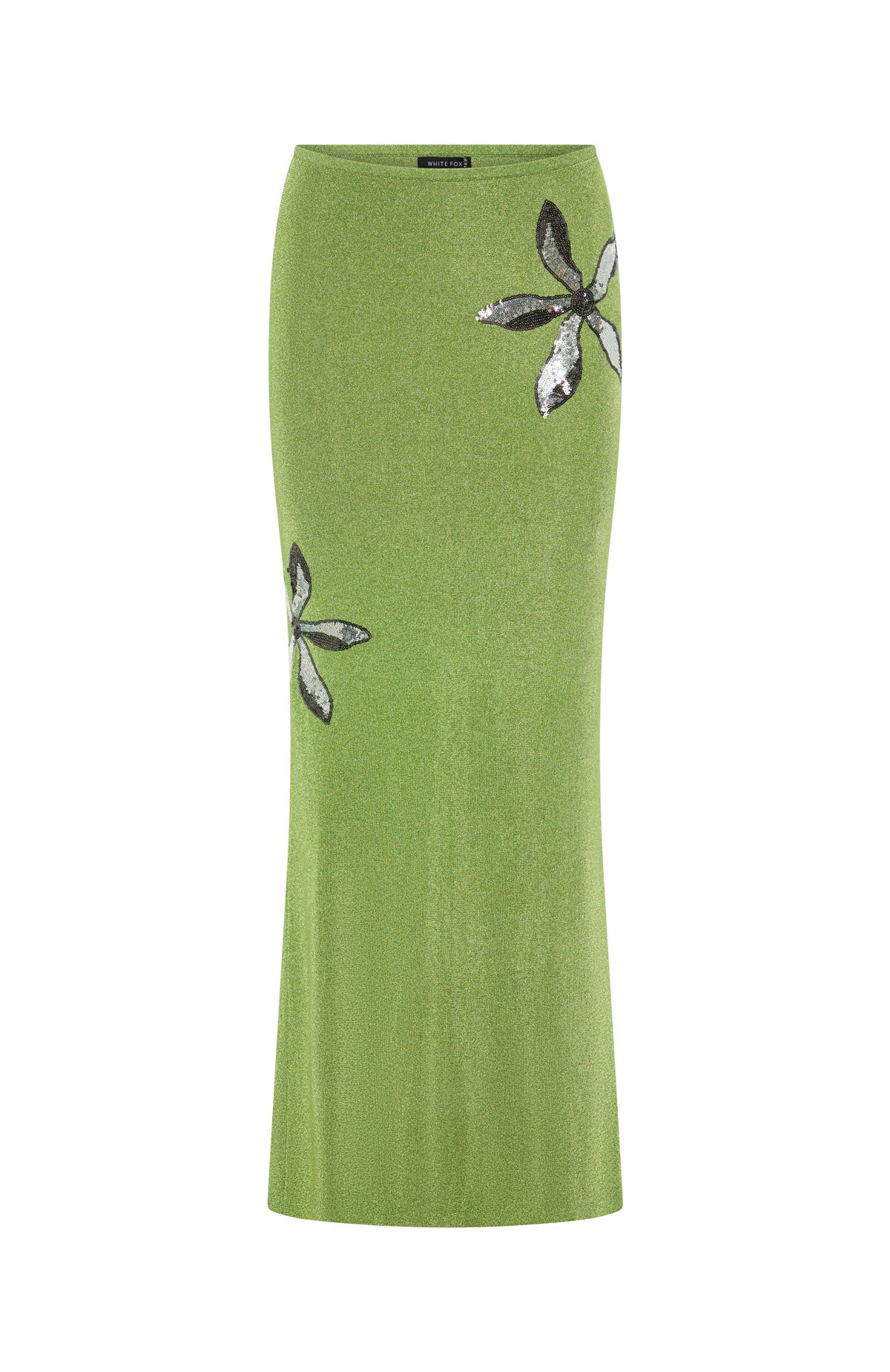 Tide And Bloom Knit Maxi Skirt Kiwi - Image 7