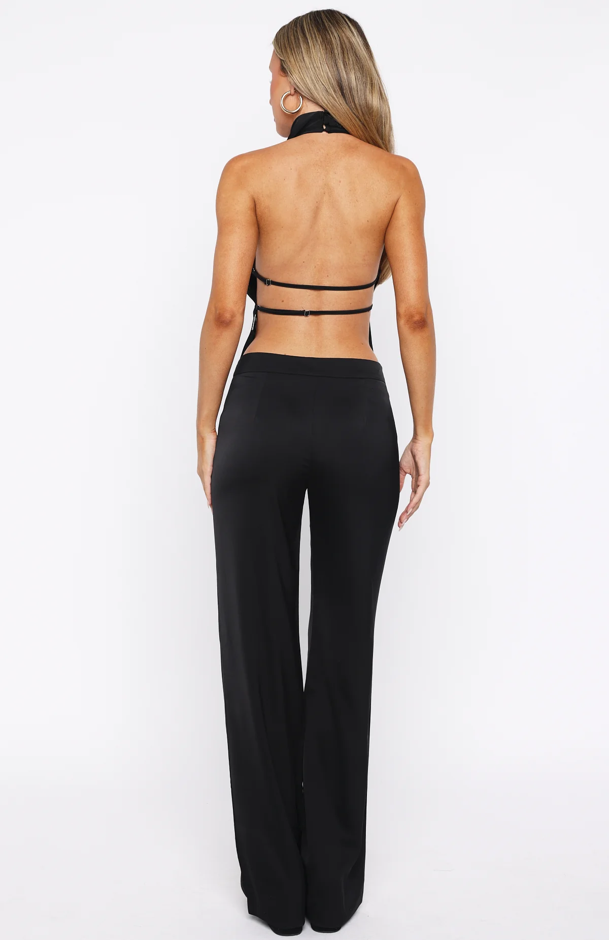 Time Passes Dress Pants Black - Image 4
