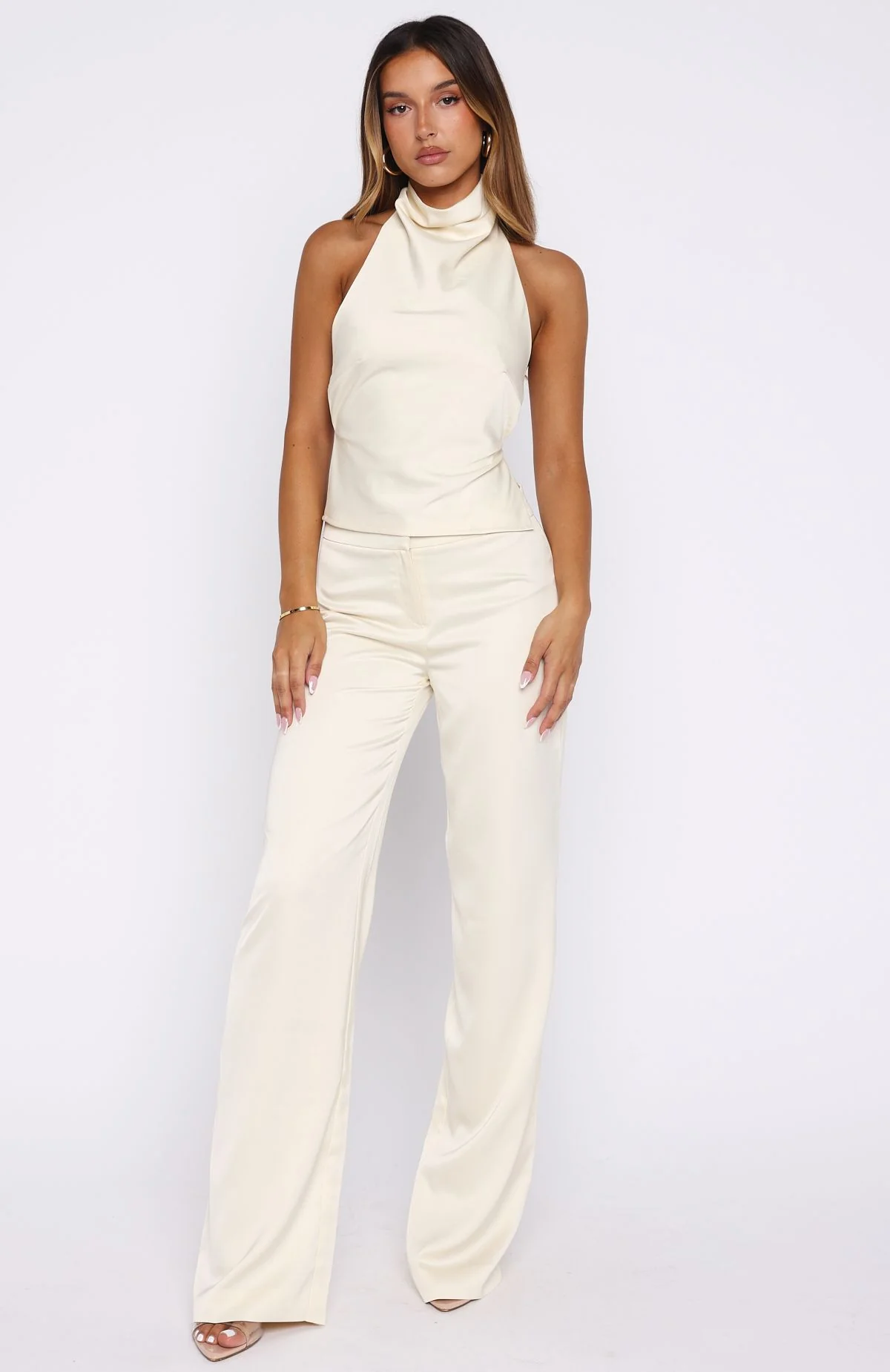 Time Passes Dress Pants Pearl - Image 2
