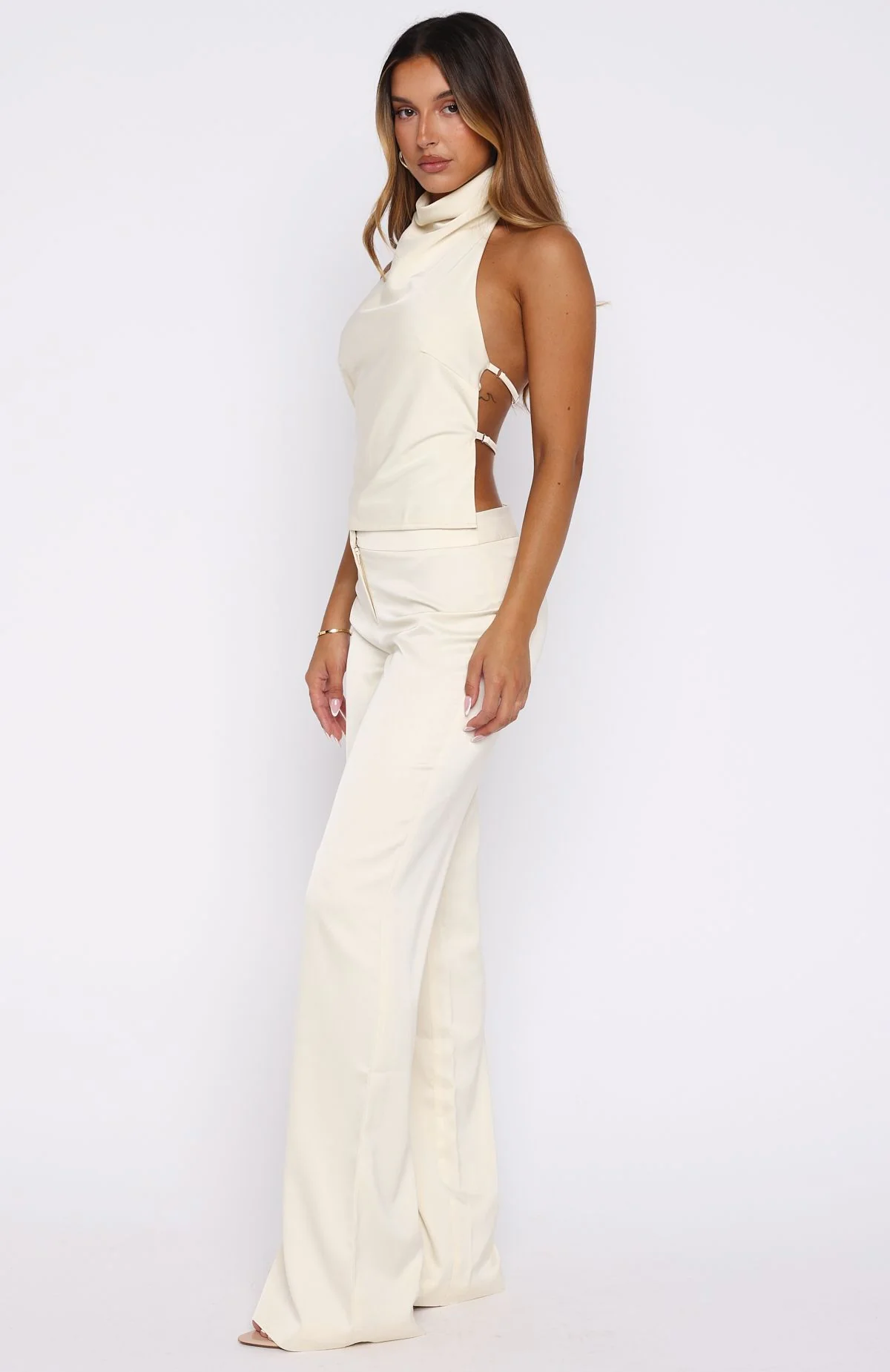 Time Passes Dress Pants Pearl - Image 3