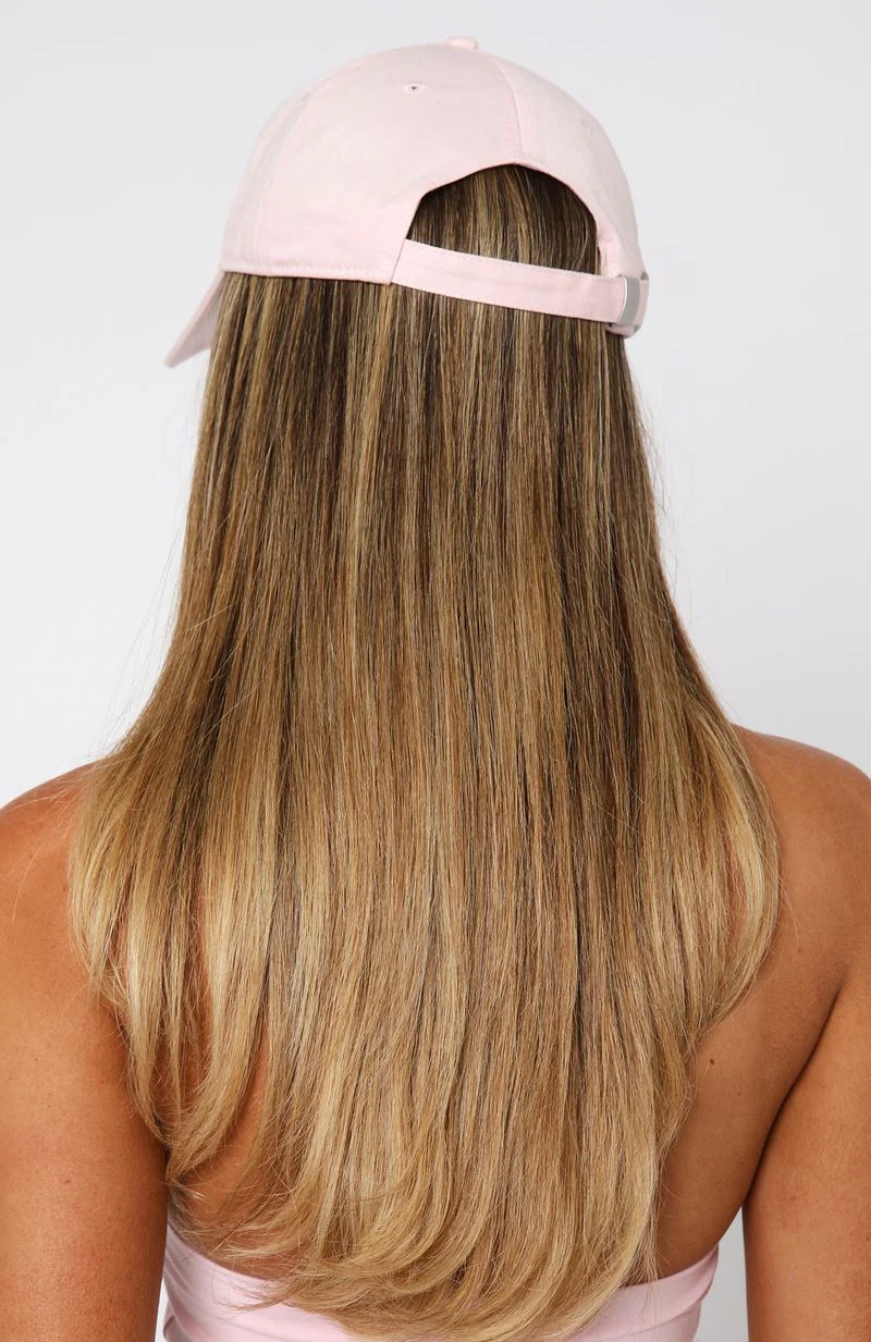 Time To Travel Cap Baby Pink/Red - Image 3