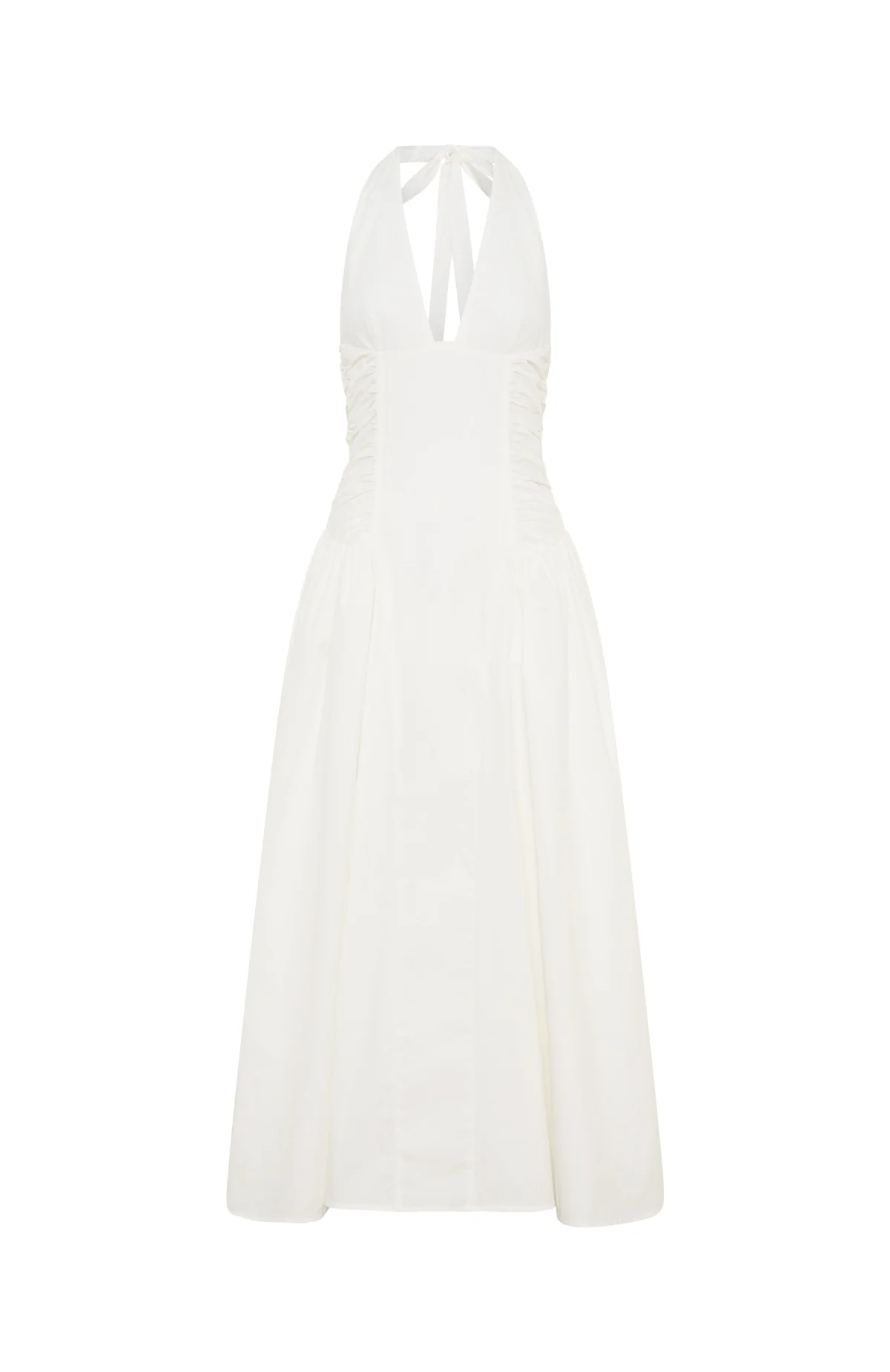 Tinsel Trouble Halter Midi Dress White - Image 5