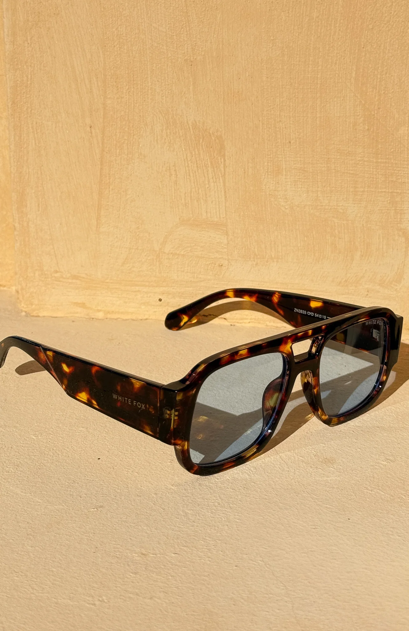 Tirza Sunglasses Tortoise/Blue - Image 3