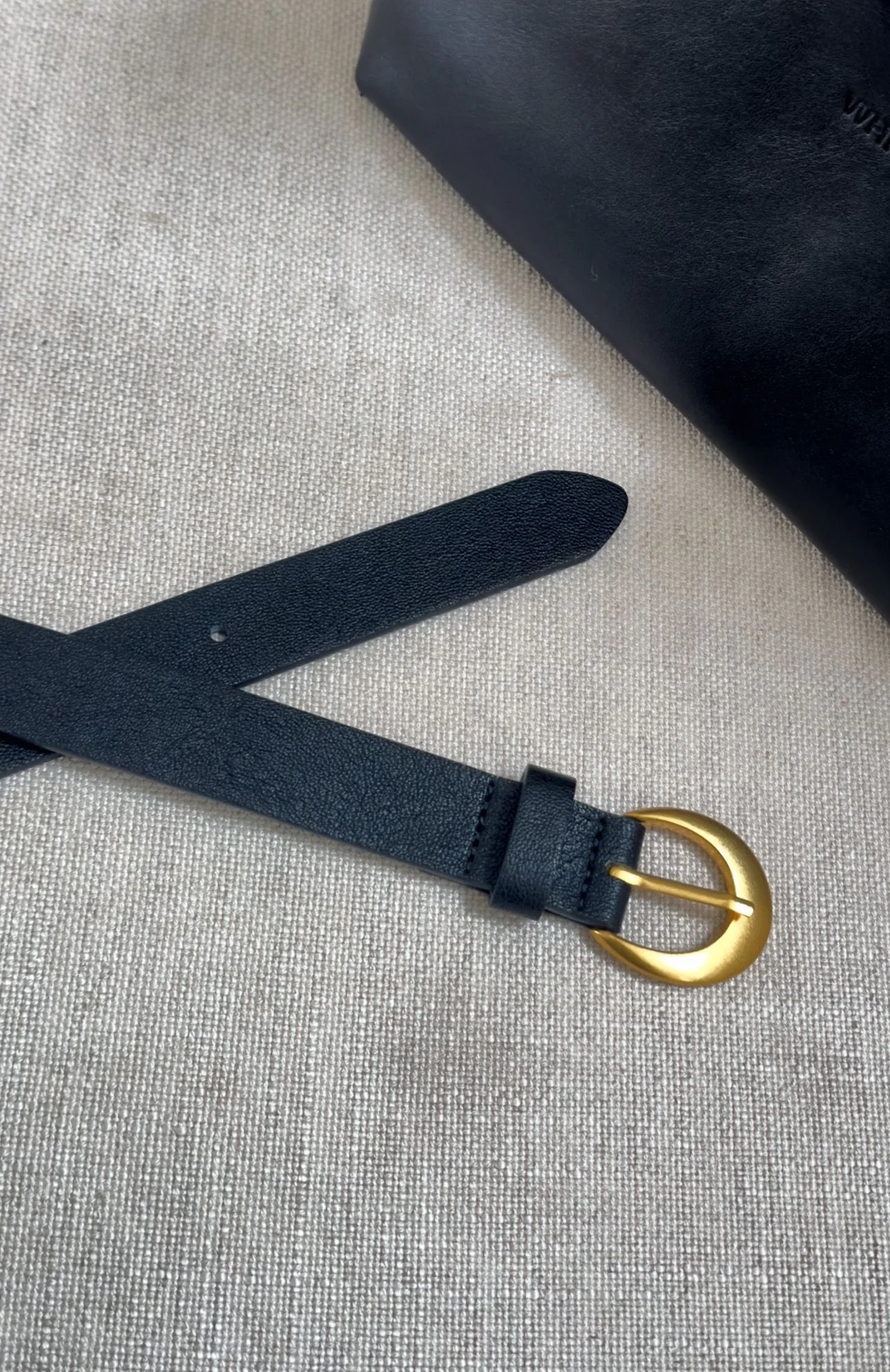 Titan Belt Black/Vintage Gold - Image 3