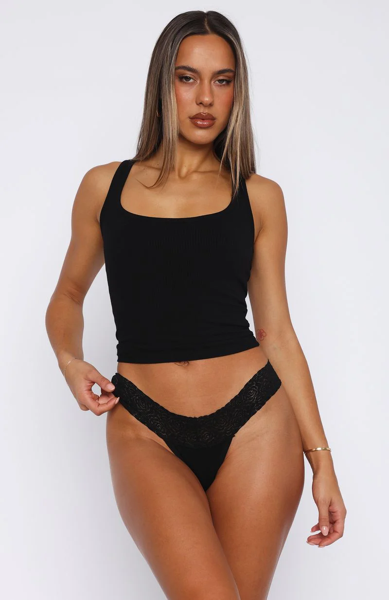 To Hold You 3-Pack Underwear Set Black - Image 2