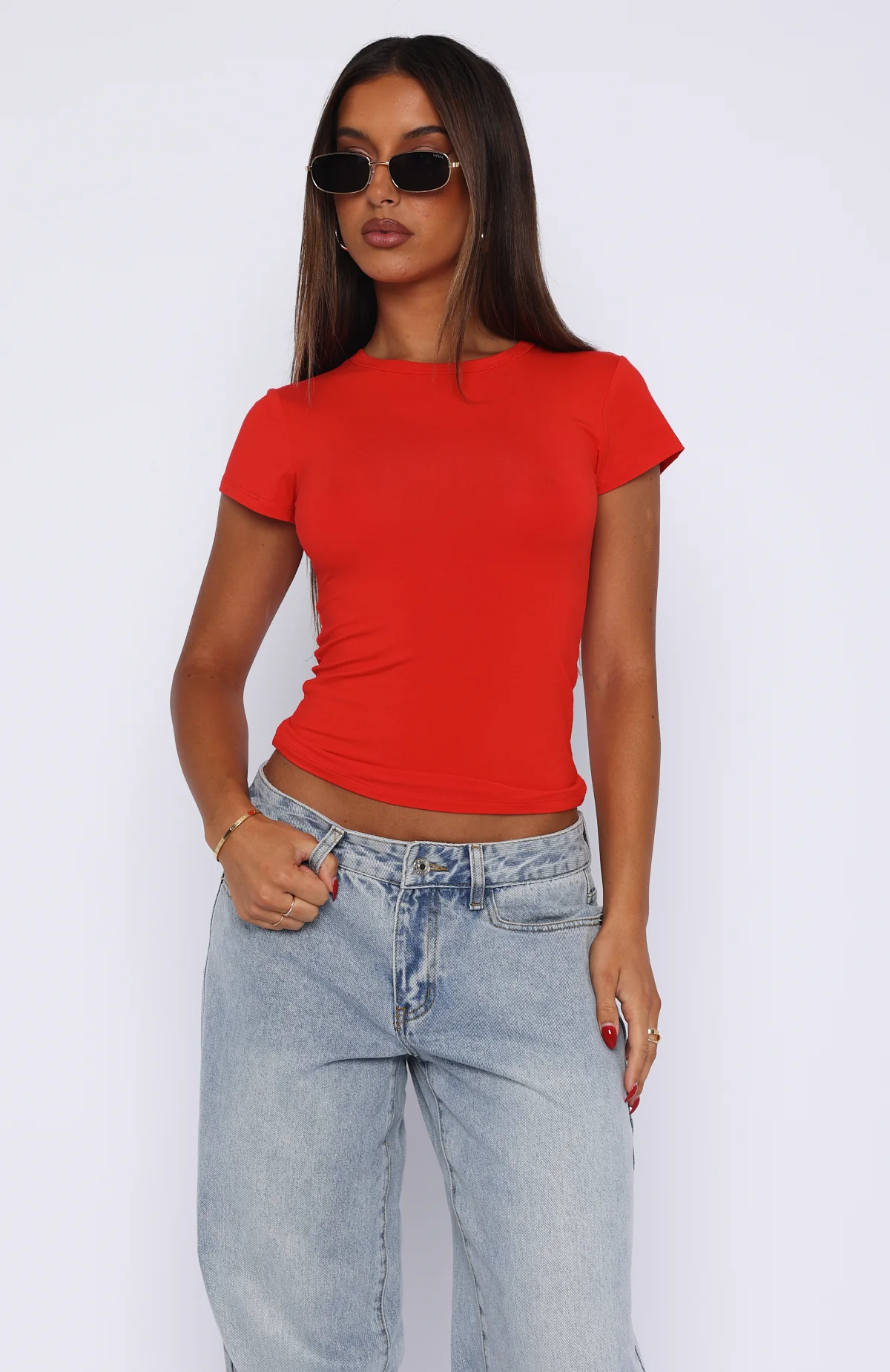 Too Blessed Tee Red - Image 2