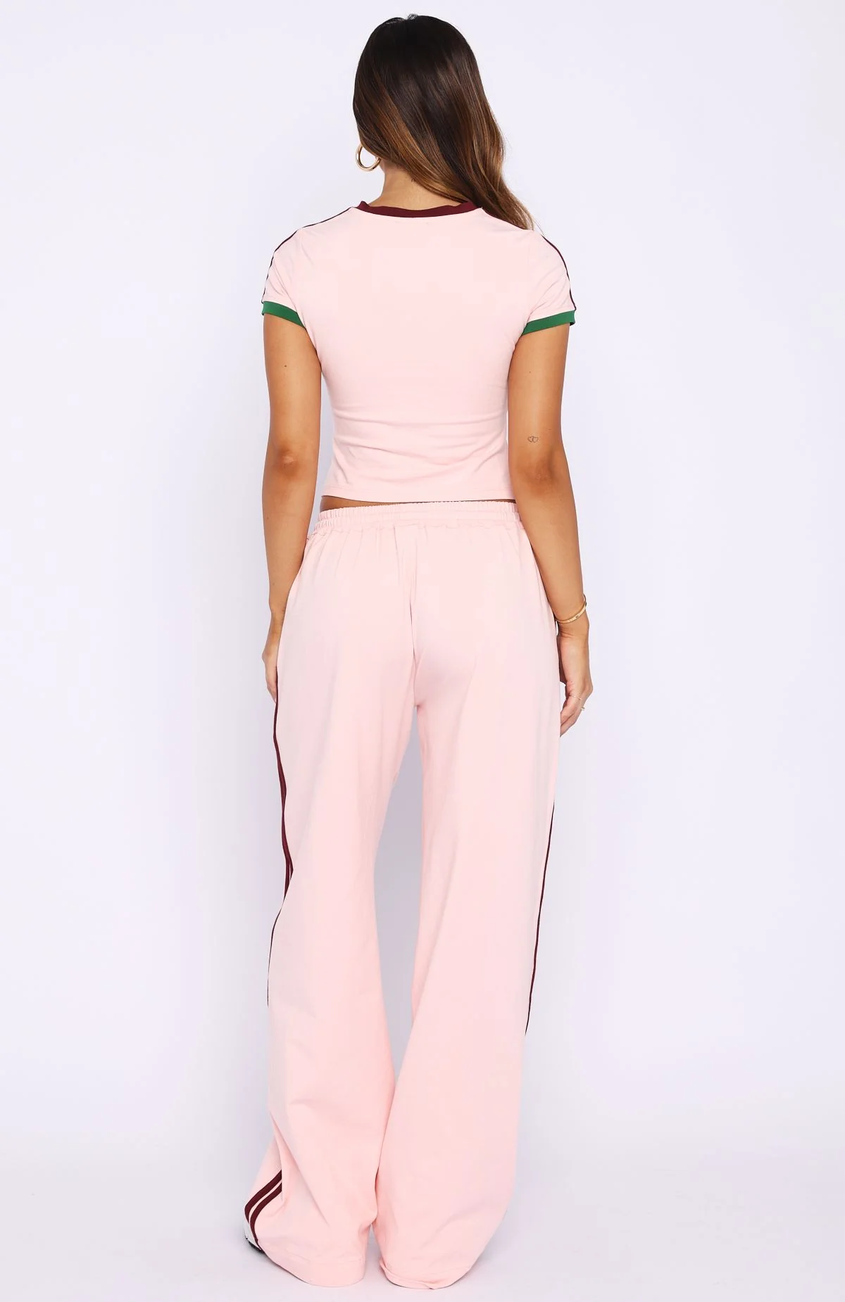 Too Chill Track Pants Pink - Image 4