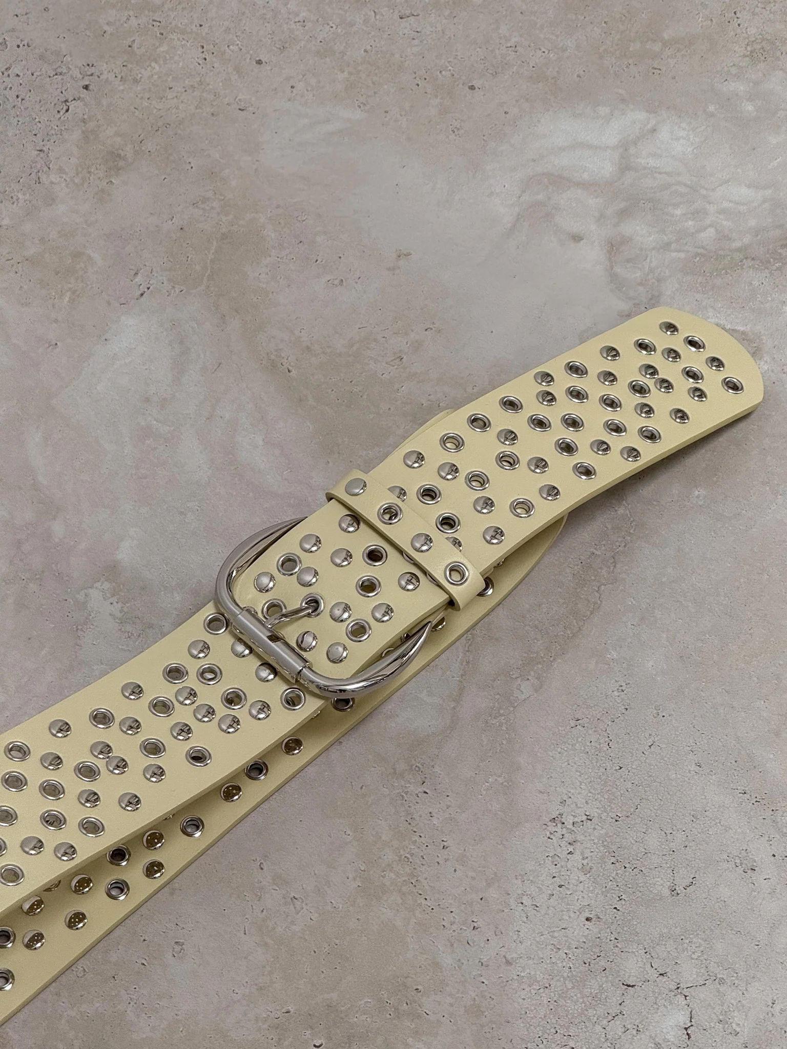 Toto Belt Blonde/Silver - Image 2