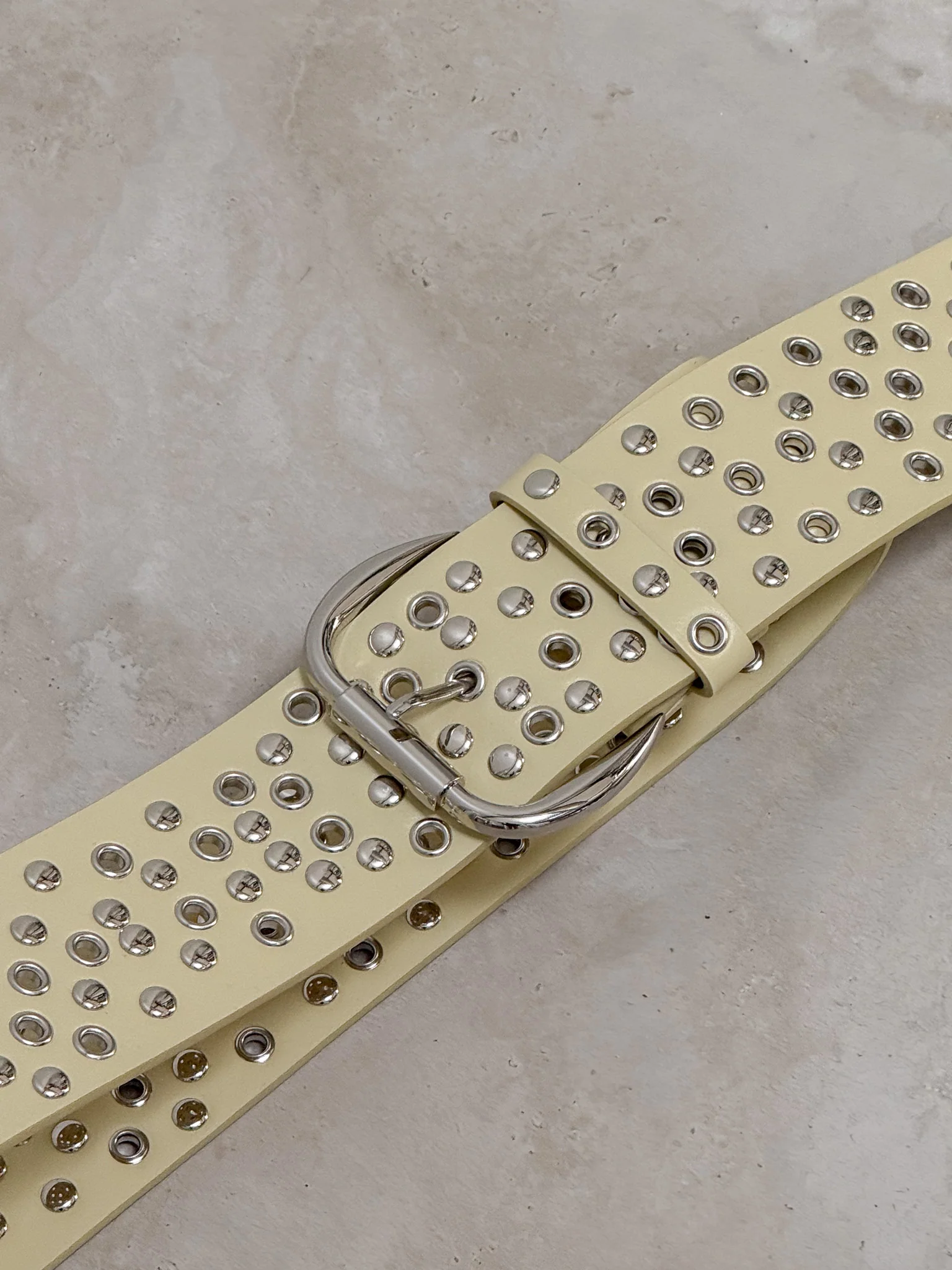 Toto Belt Blonde/Silver - Image 4