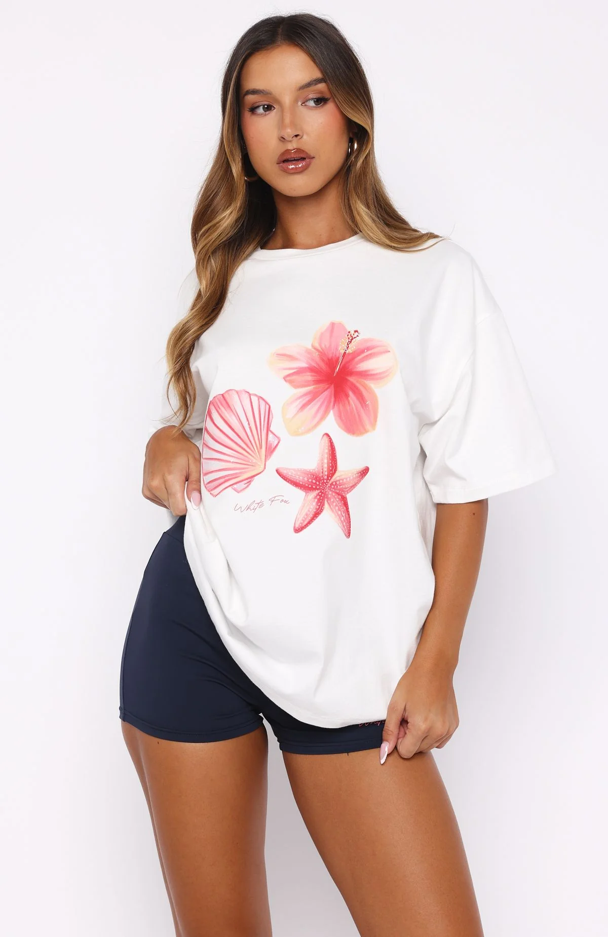 Treasured Memories Oversized Tee White - Image 2