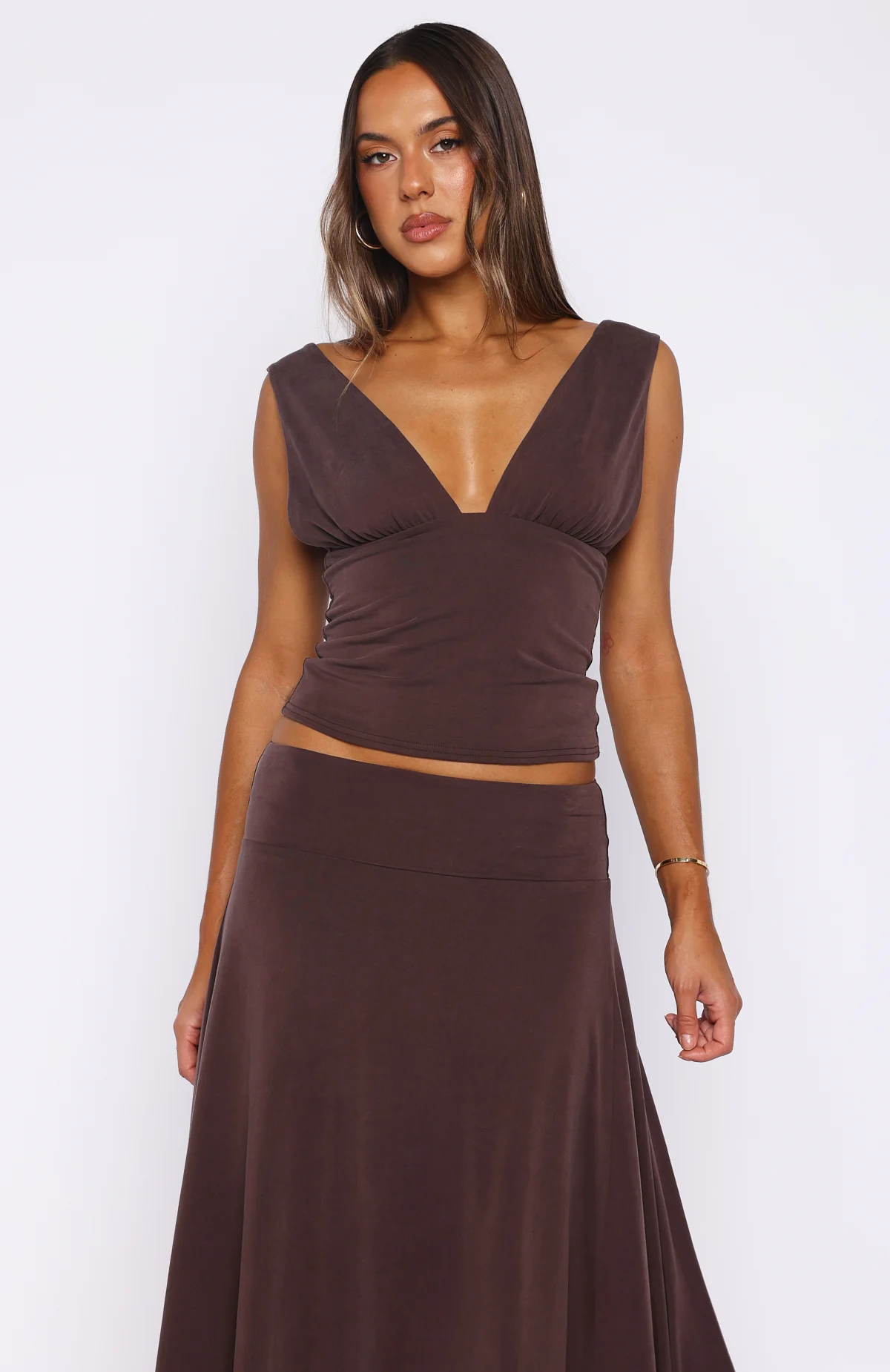 Tropic Drift Top Chocolate - Image 2