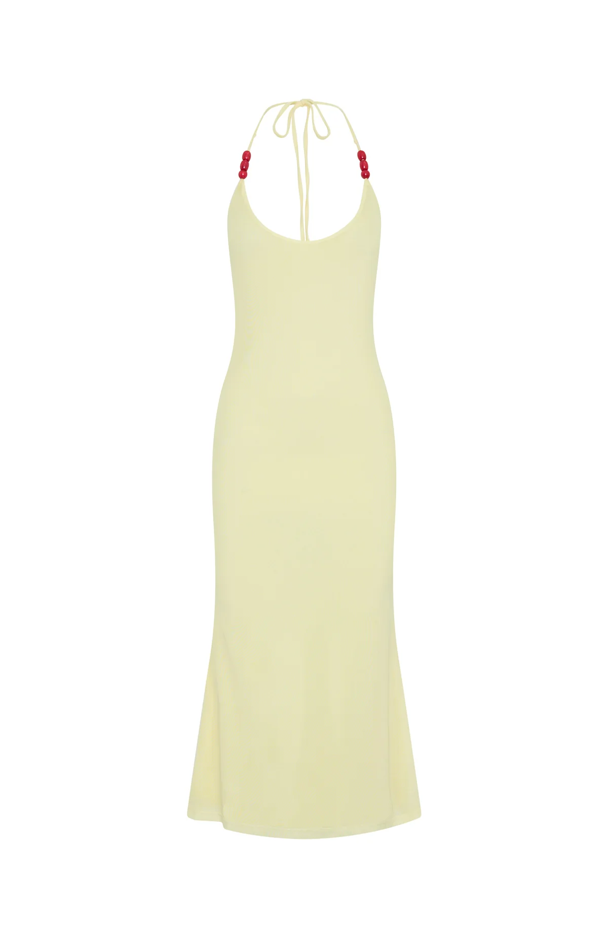 Tropic Like It's Hot Midi Dress Lemon - Image 8