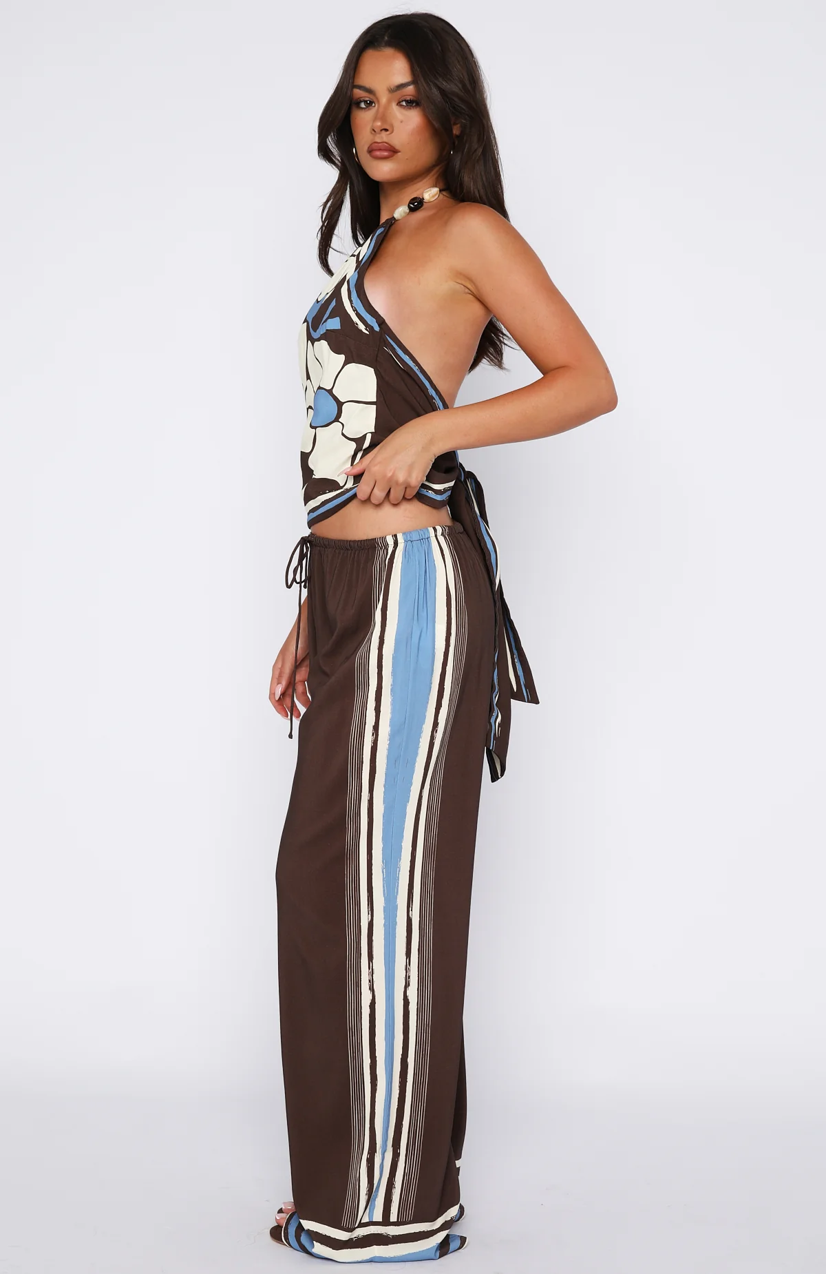 Tropic Muse Pants Cocoa Symphony - Image 3