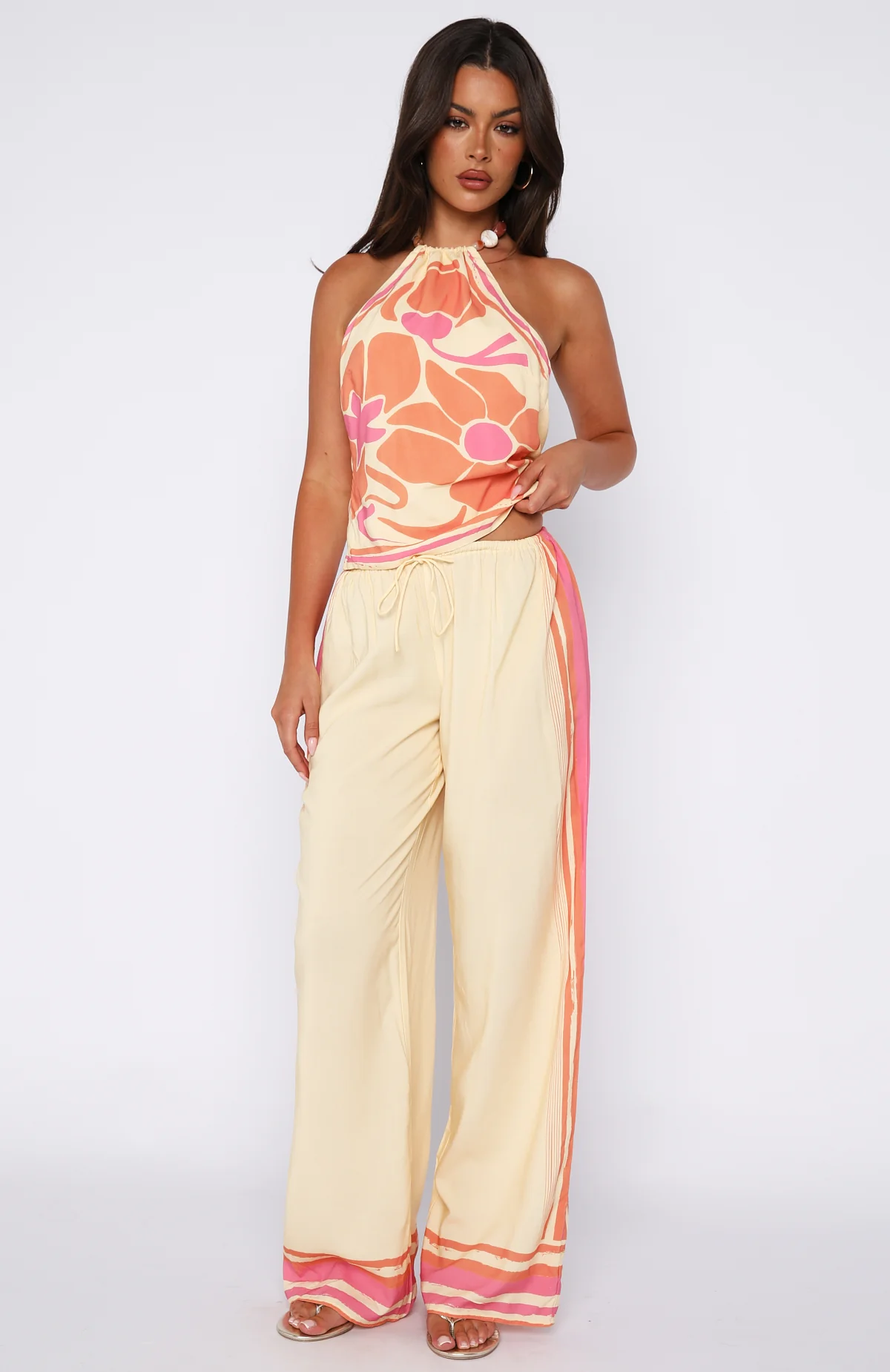 Tropic Muse Pants Lemon Symphony - Image 2