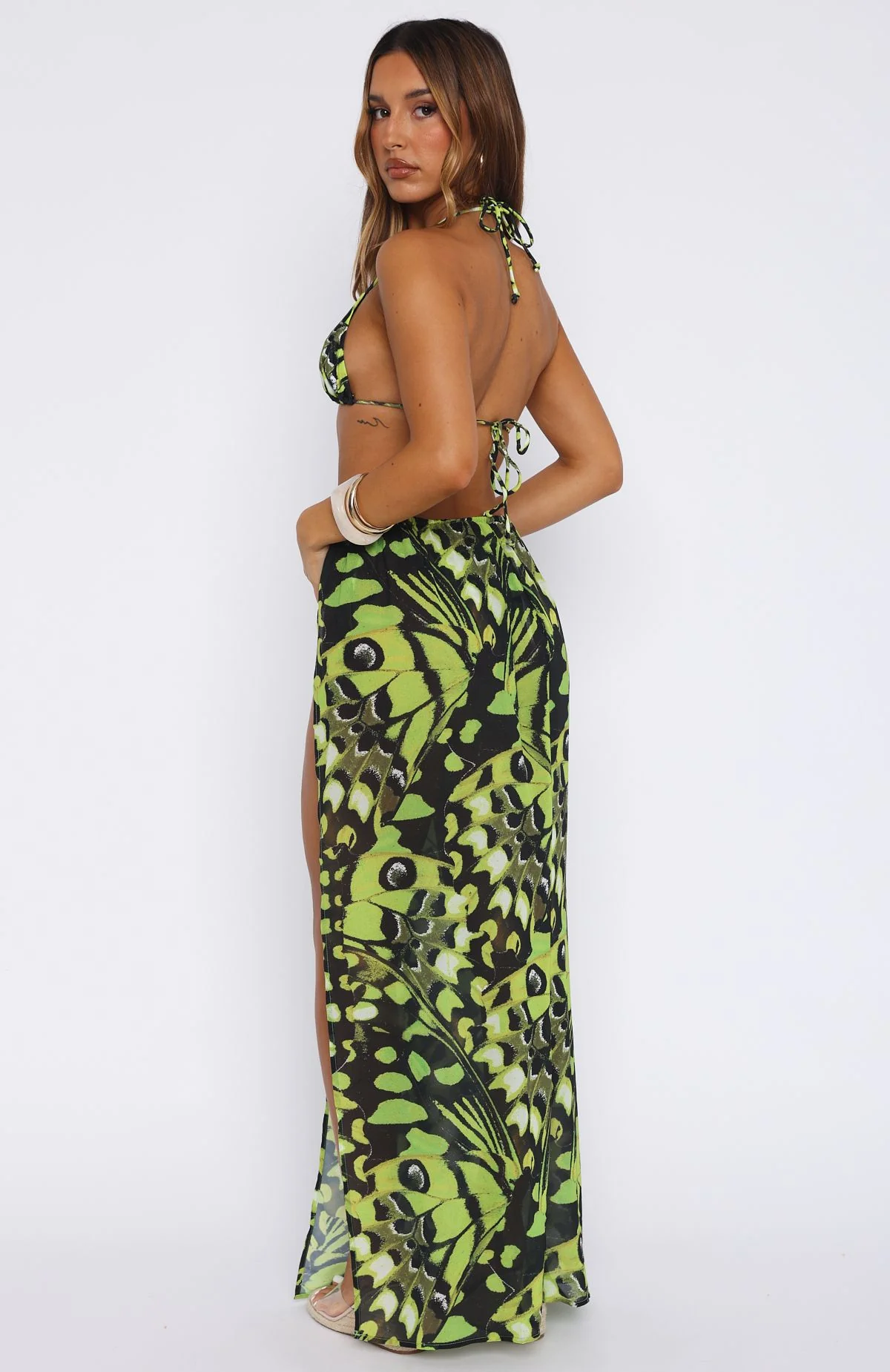 Tropical Life Sarong Lime Whisper - Image 4