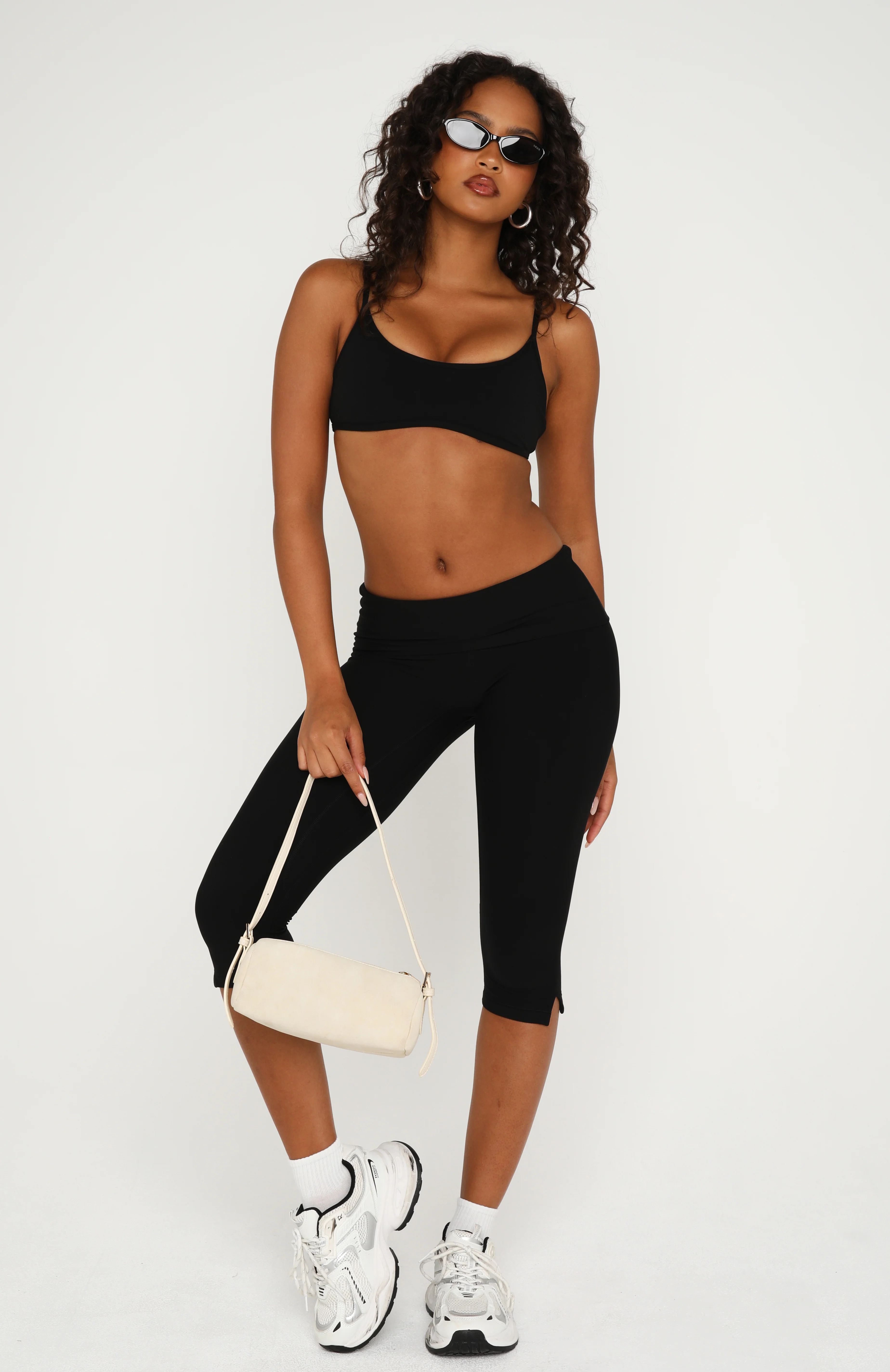 Turbo Foldover Capri Black - Image 2