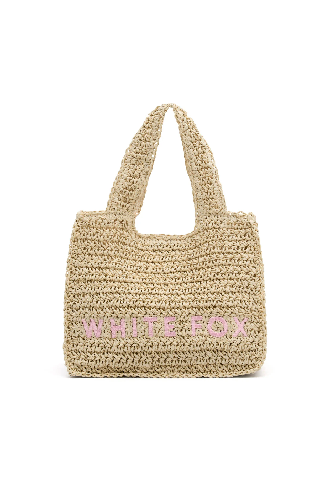 Tyrus Small Top Handle Bag Natural/Baby Pink - Image 2