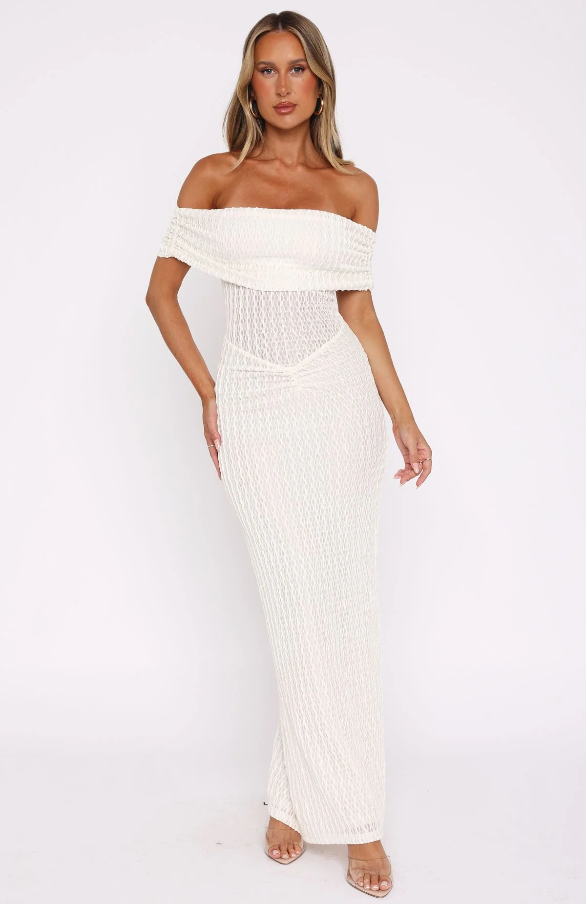 Unwritten Chapters Maxi Dress Off White - Image 2