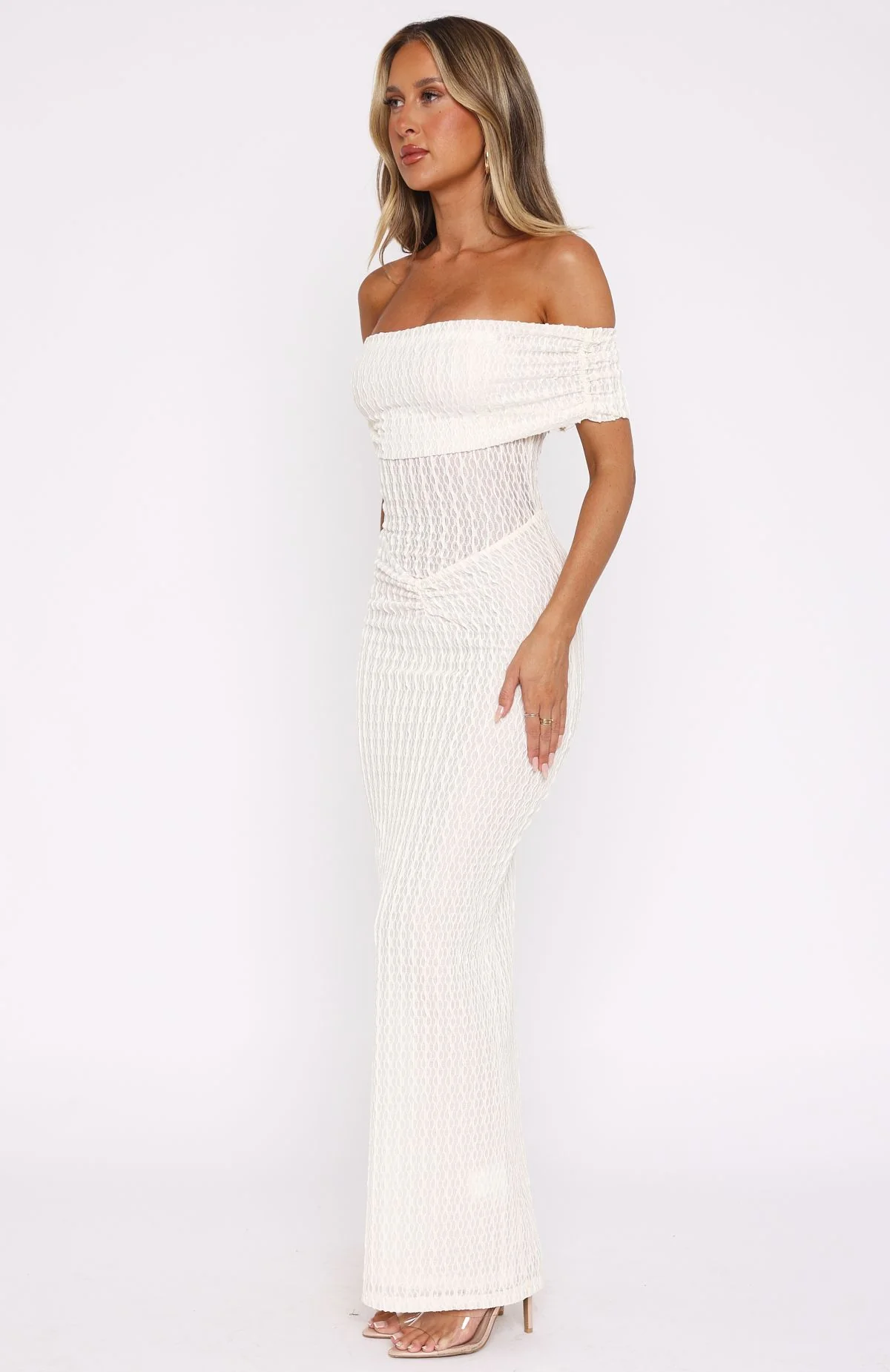 Unwritten Chapters Maxi Dress Off White - Image 3