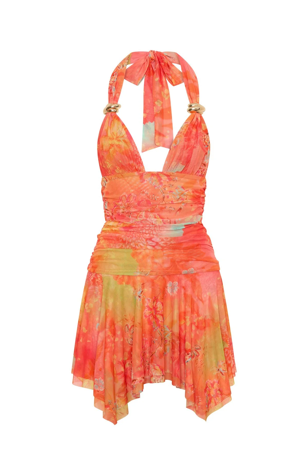 Upgrade Me Mini Dress Peachy Heat - Image 6