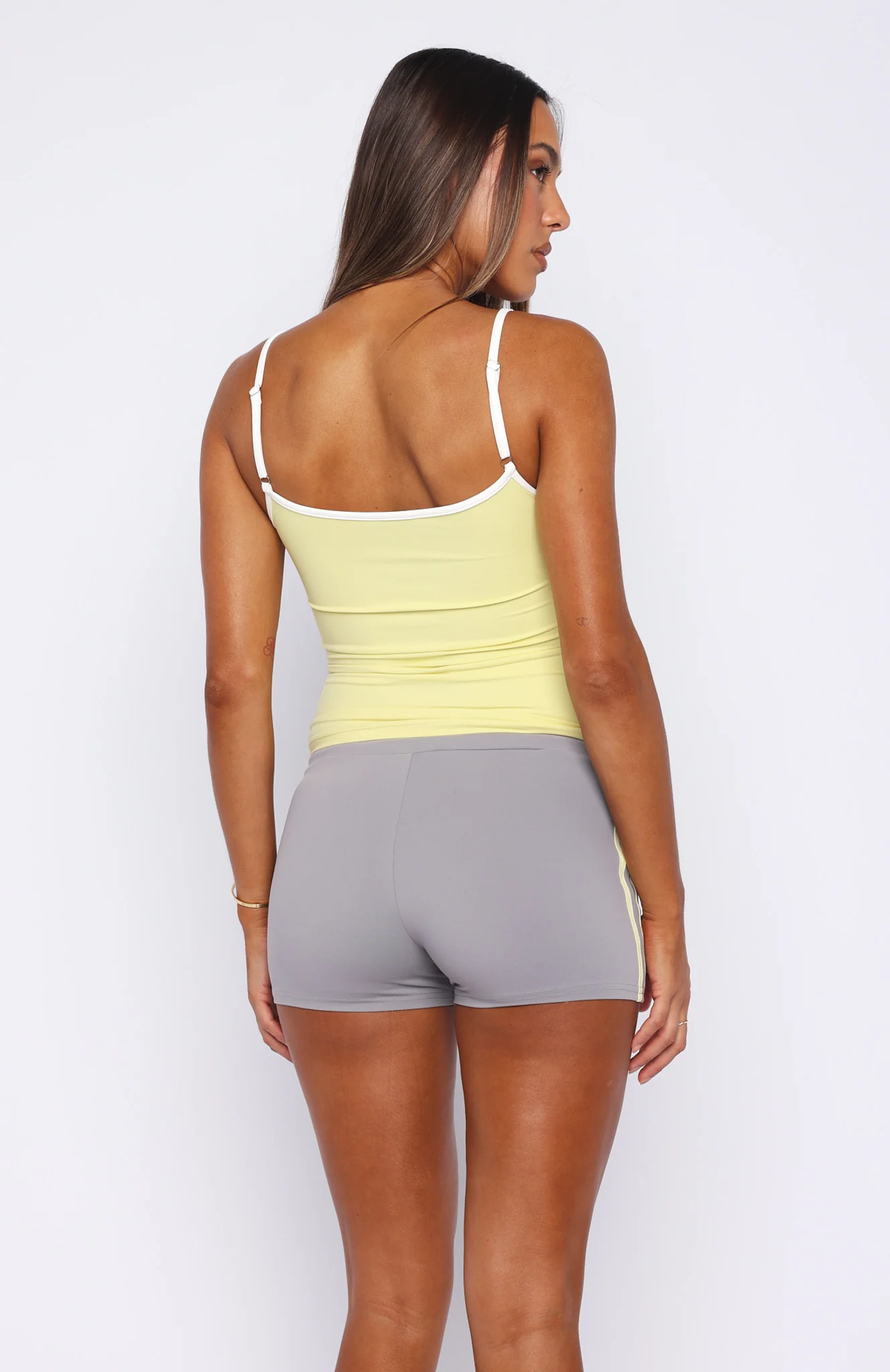 Verano Sixteen Giulia Singlet Top Lemon - Image 4