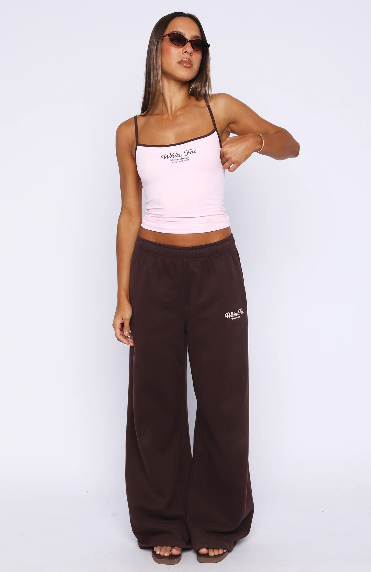 Verano Sixteen Giulia Singlet Top Pink - Image 5