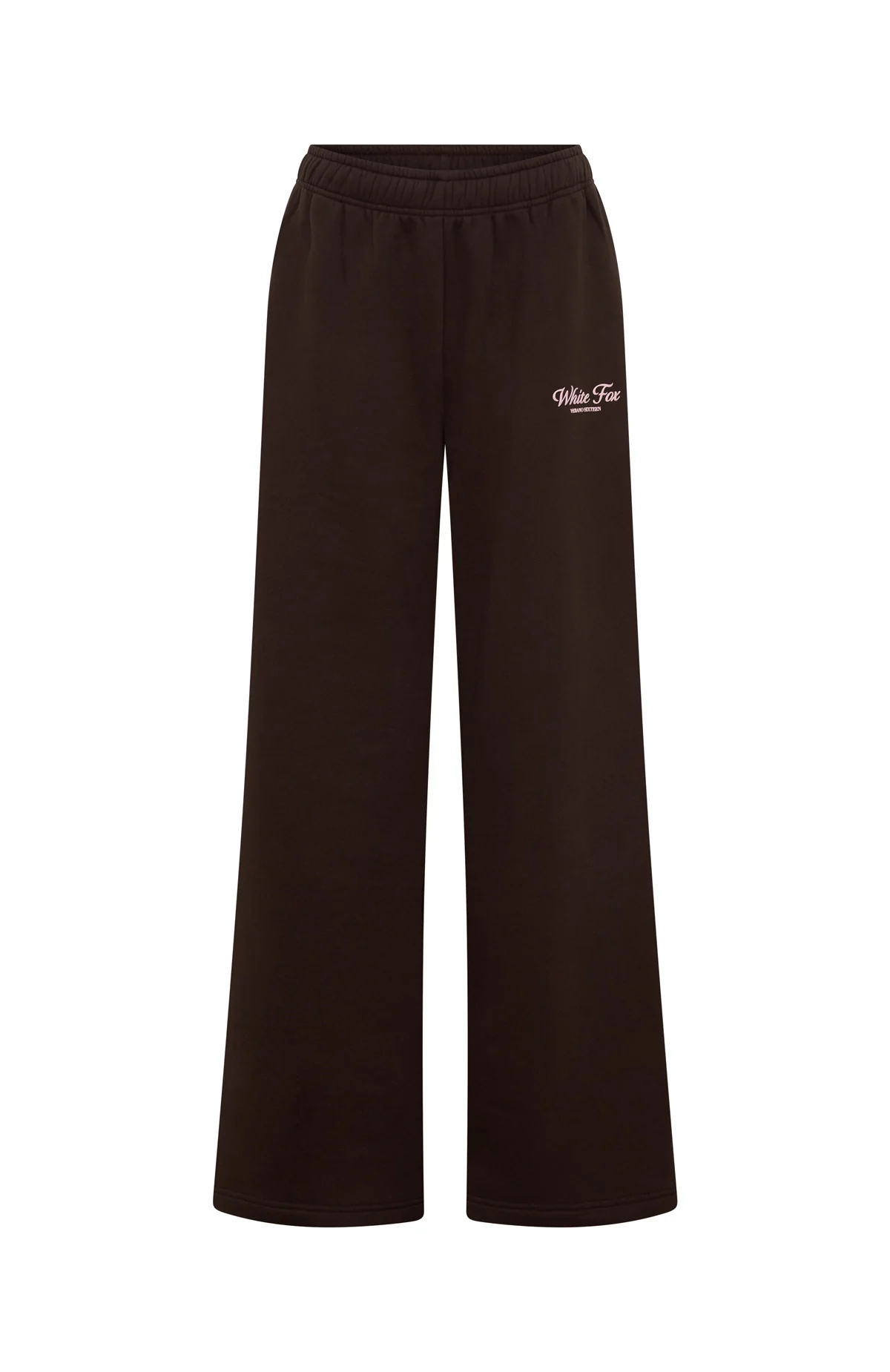 Verano Sixteen Lilia Wide Leg Sweatpants Chocolate - Image 6