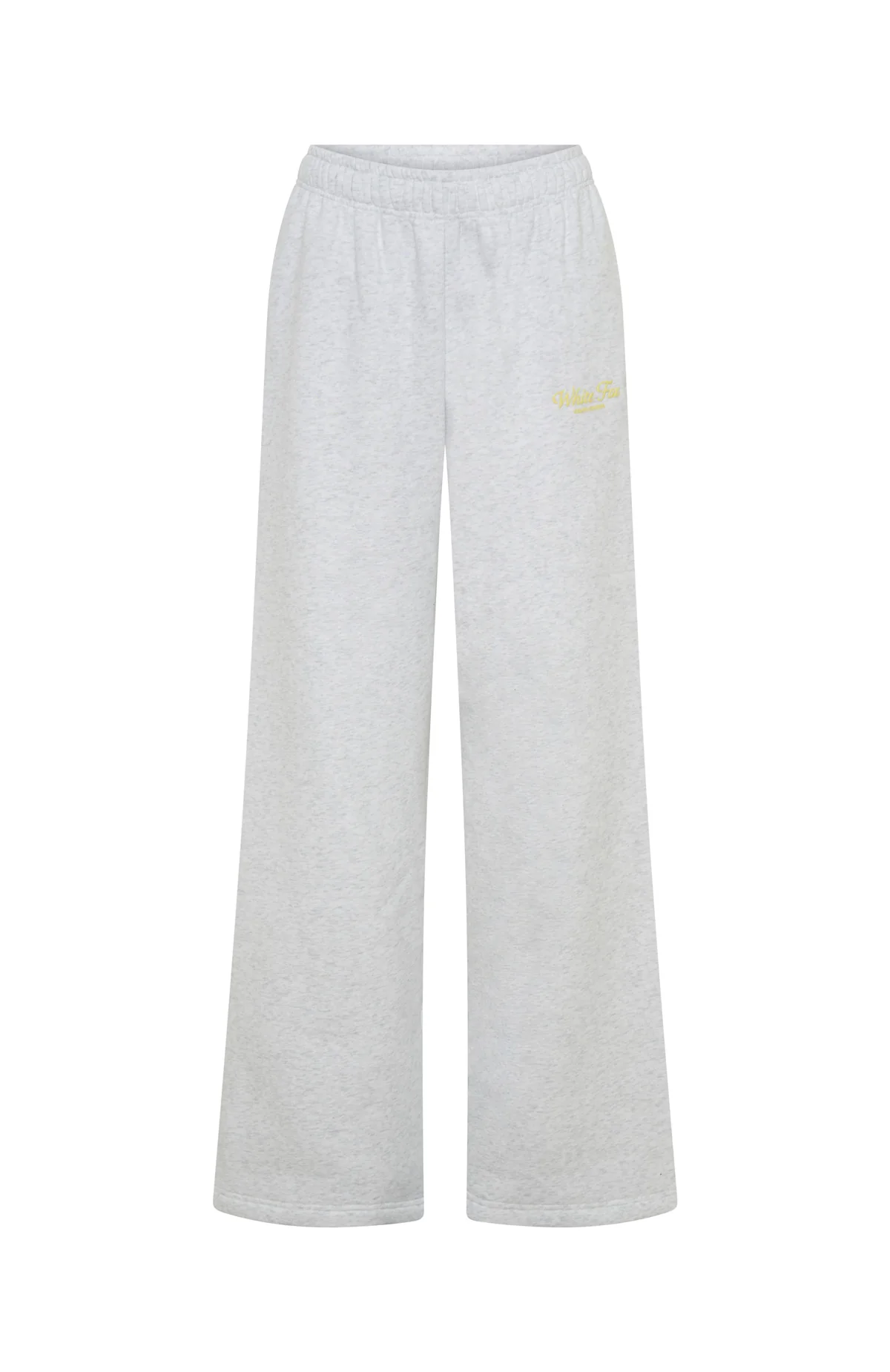 Verano Sixteen Lilia Wide Leg Sweatpants Grey Marle - Image 7