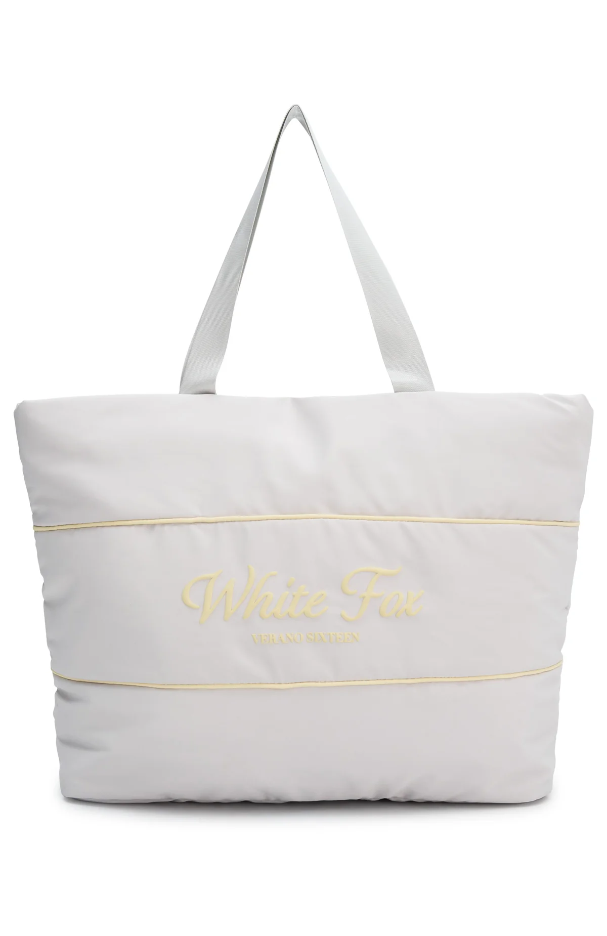 Verano Sixteen Magnolia Shoulder Bag Grey/Lemon - Image 5