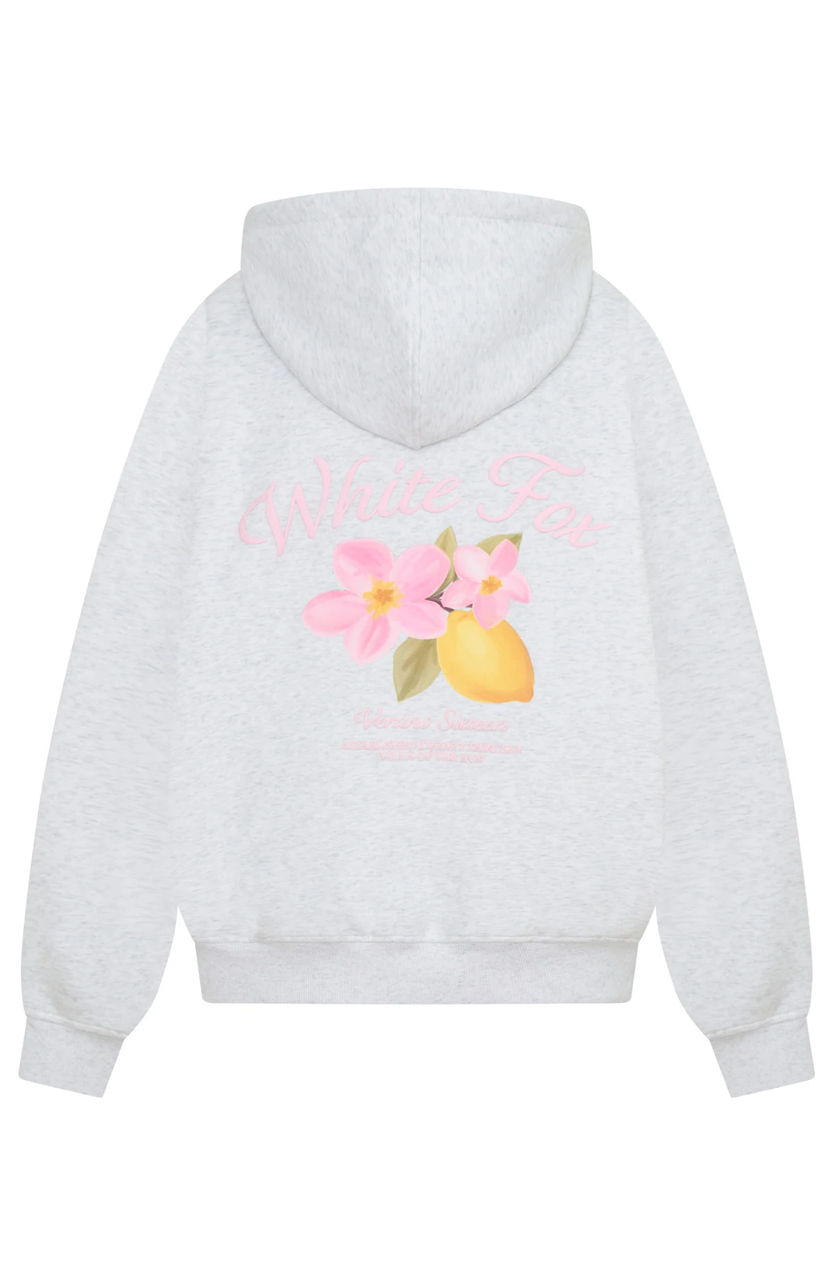 Verano Sixteen Valeria Oversized Hoodie Grey Marle - Image 9