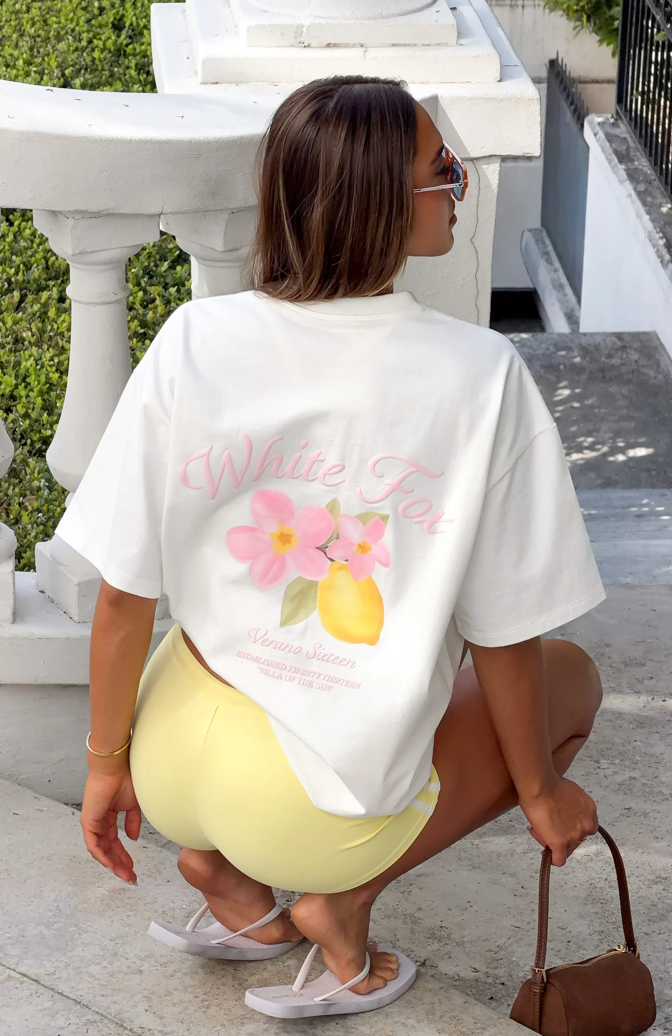 Verano Sixteen Valeria Oversized Tee White - Image 9
