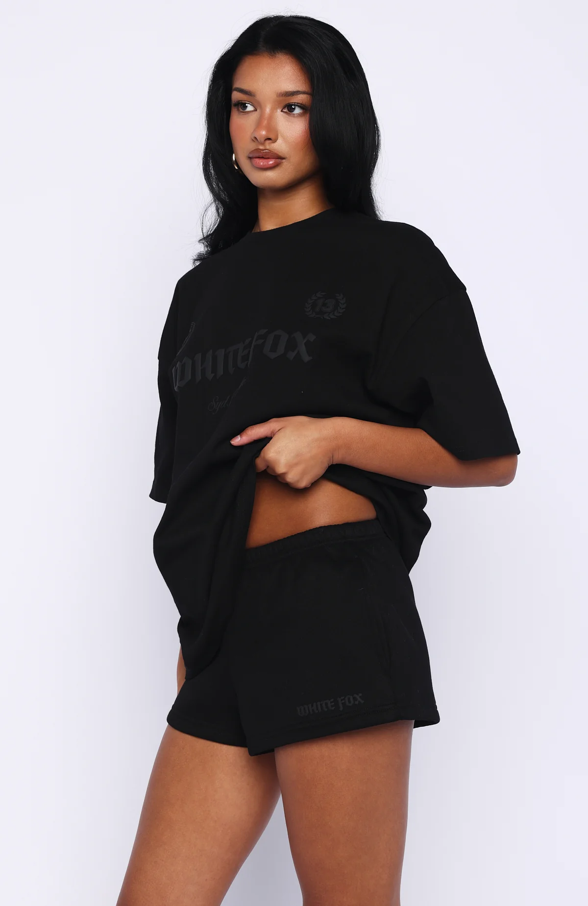 Vibe Too High Lounge Shorts Black - Image 3