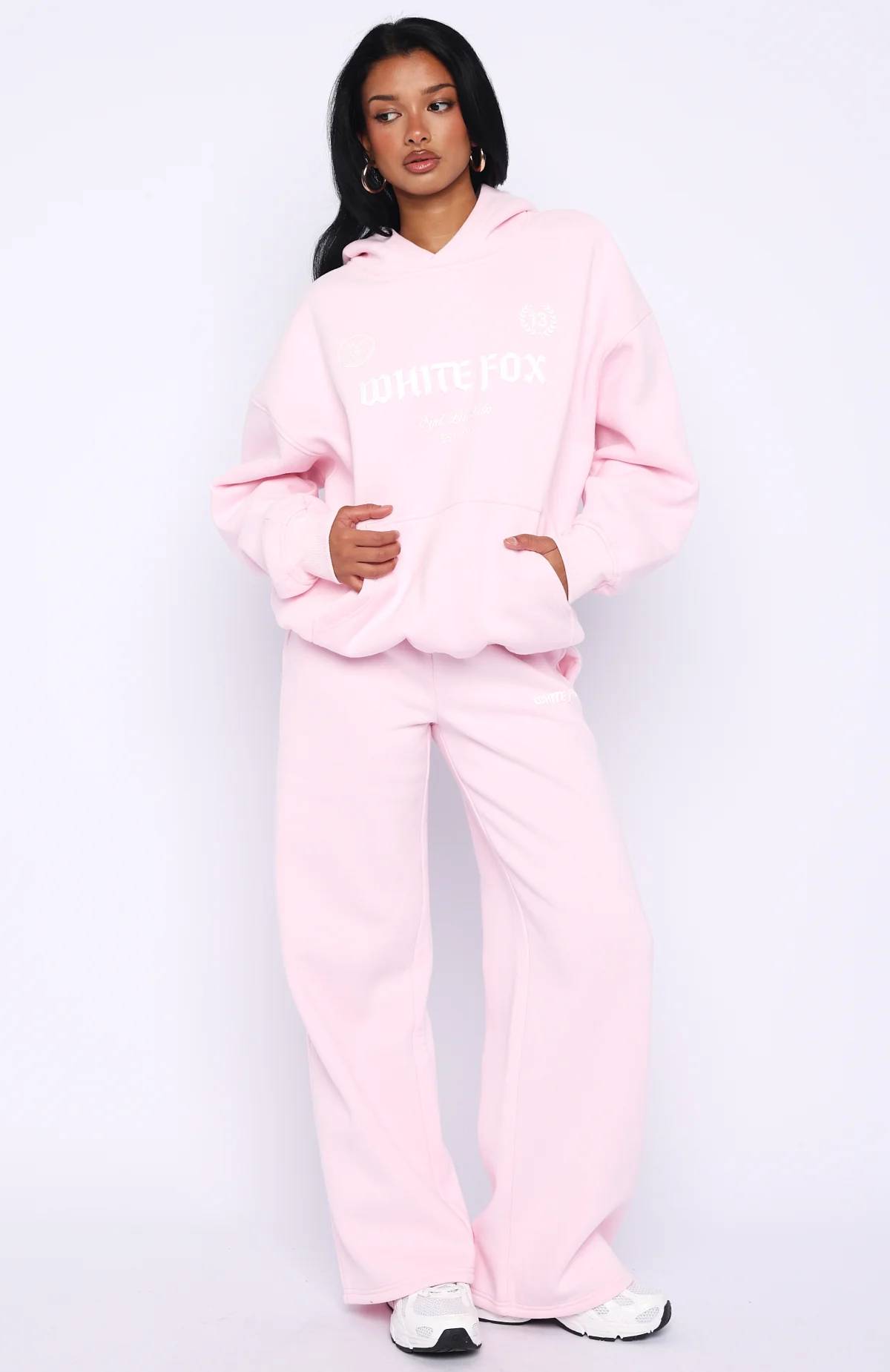 Vibe Too High Oversized Hoodie Pink - Image 5