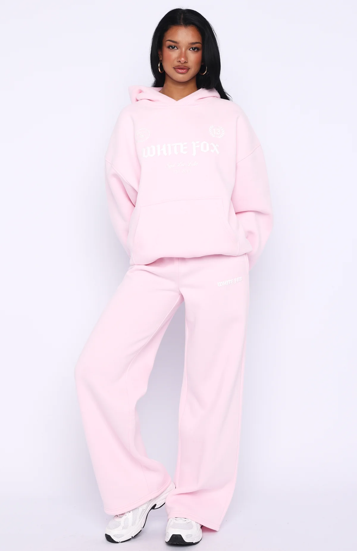 Vibe Too High Wide Leg Sweatpants Pink - Image 2