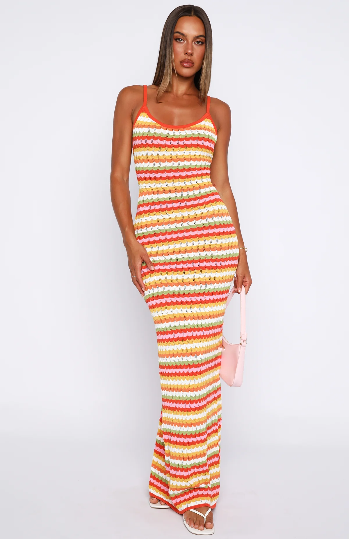 VIP Girlie Knit Maxi Dress Sugar And Sweets - Image 2