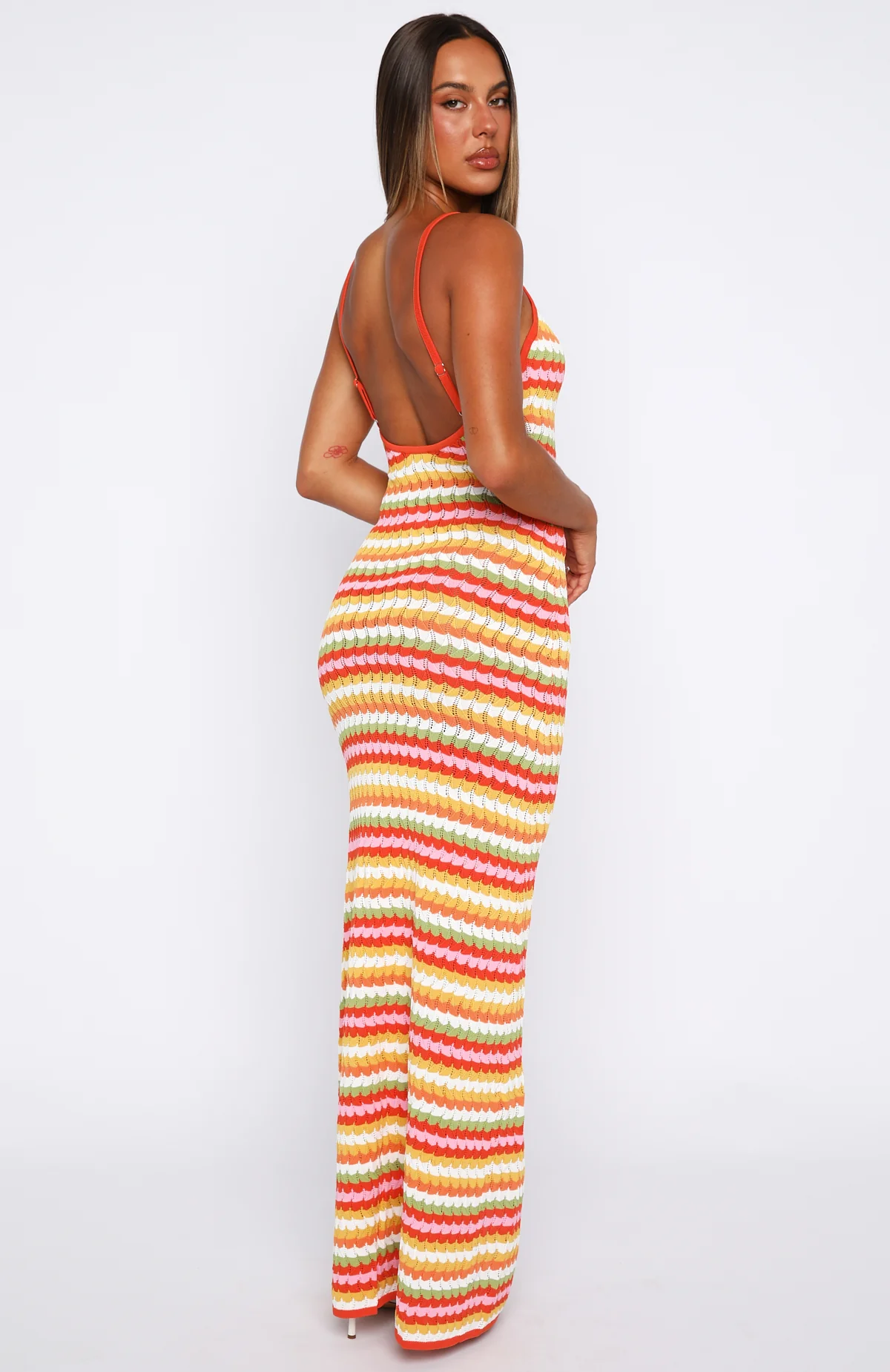 VIP Girlie Knit Maxi Dress Sugar And Sweets - Image 4